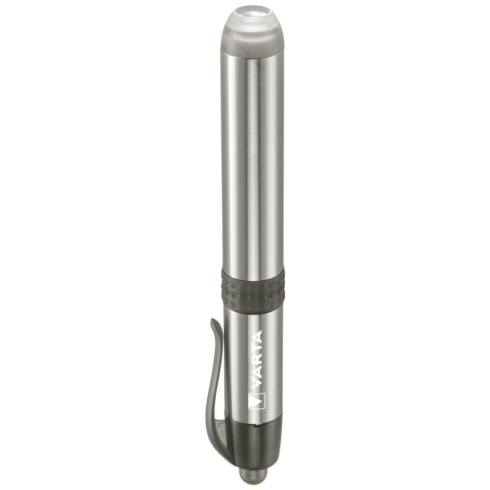 VARTA Taschenlampe Varta 14611101421 Pen Light Penlight batteriebetrieben LED 11.7 cm Sil