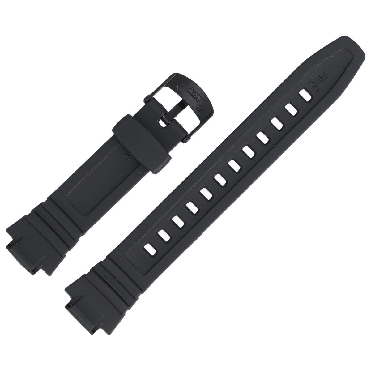 CASIO 14mm Schwarz Uhrenarmband AQ-180 Kunststoff