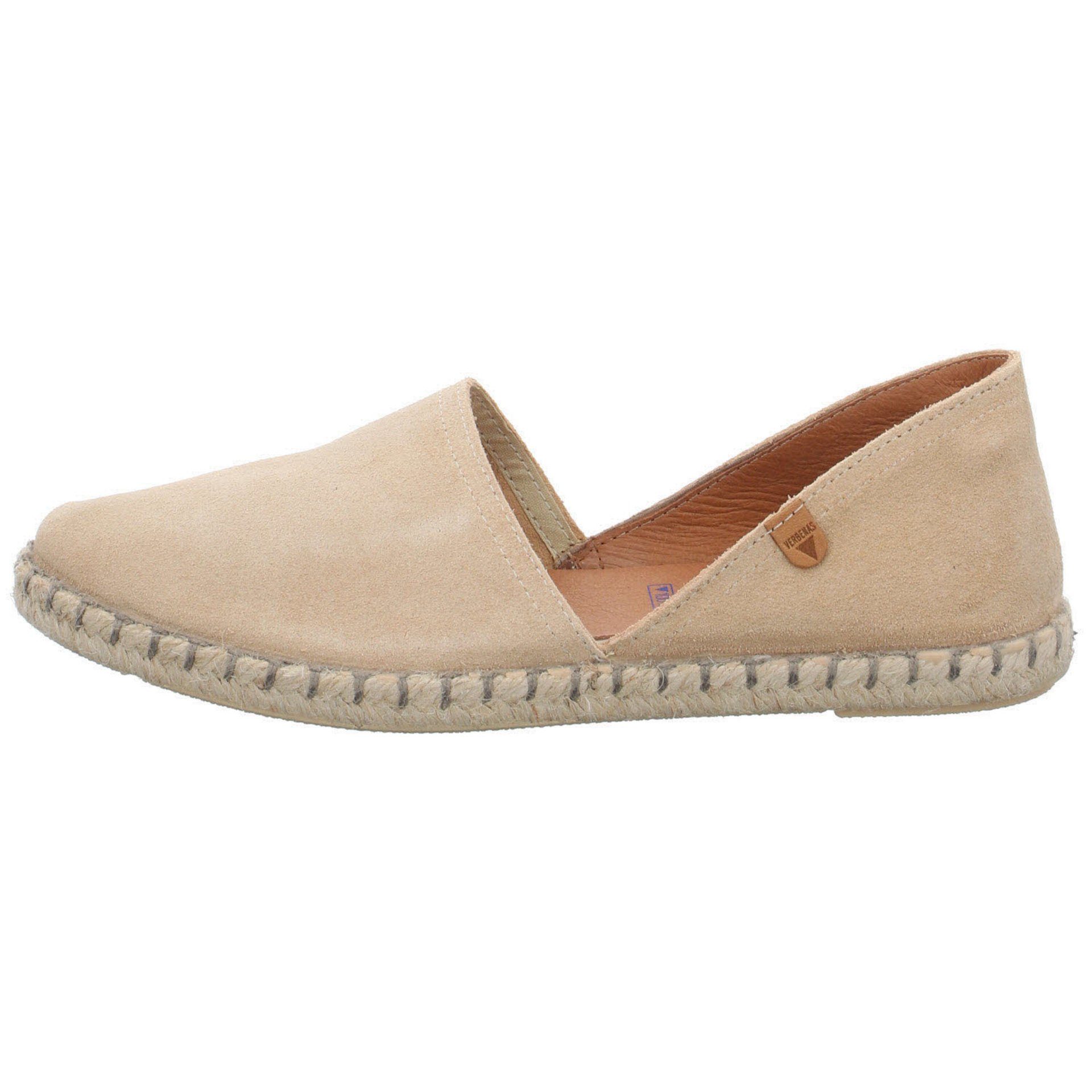 Schuhe VERBENAS Veloursleder Slipper Carmen Espadrille Slipper Damen