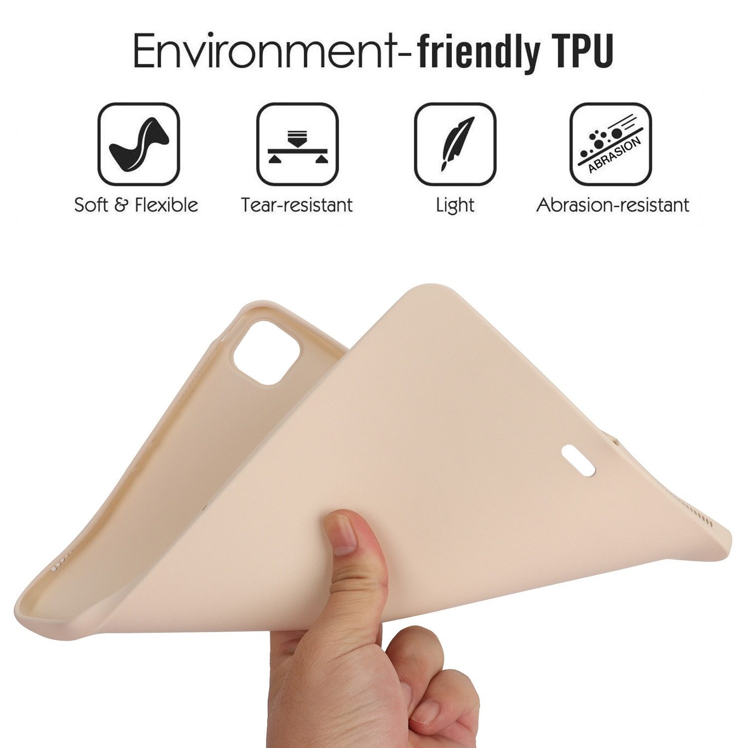 Wigento Tablet-Hülle Für Xiaomi Redmi Pad 2 / SE 11" TPU Silikon Hülle ultra dünn Case Weiß