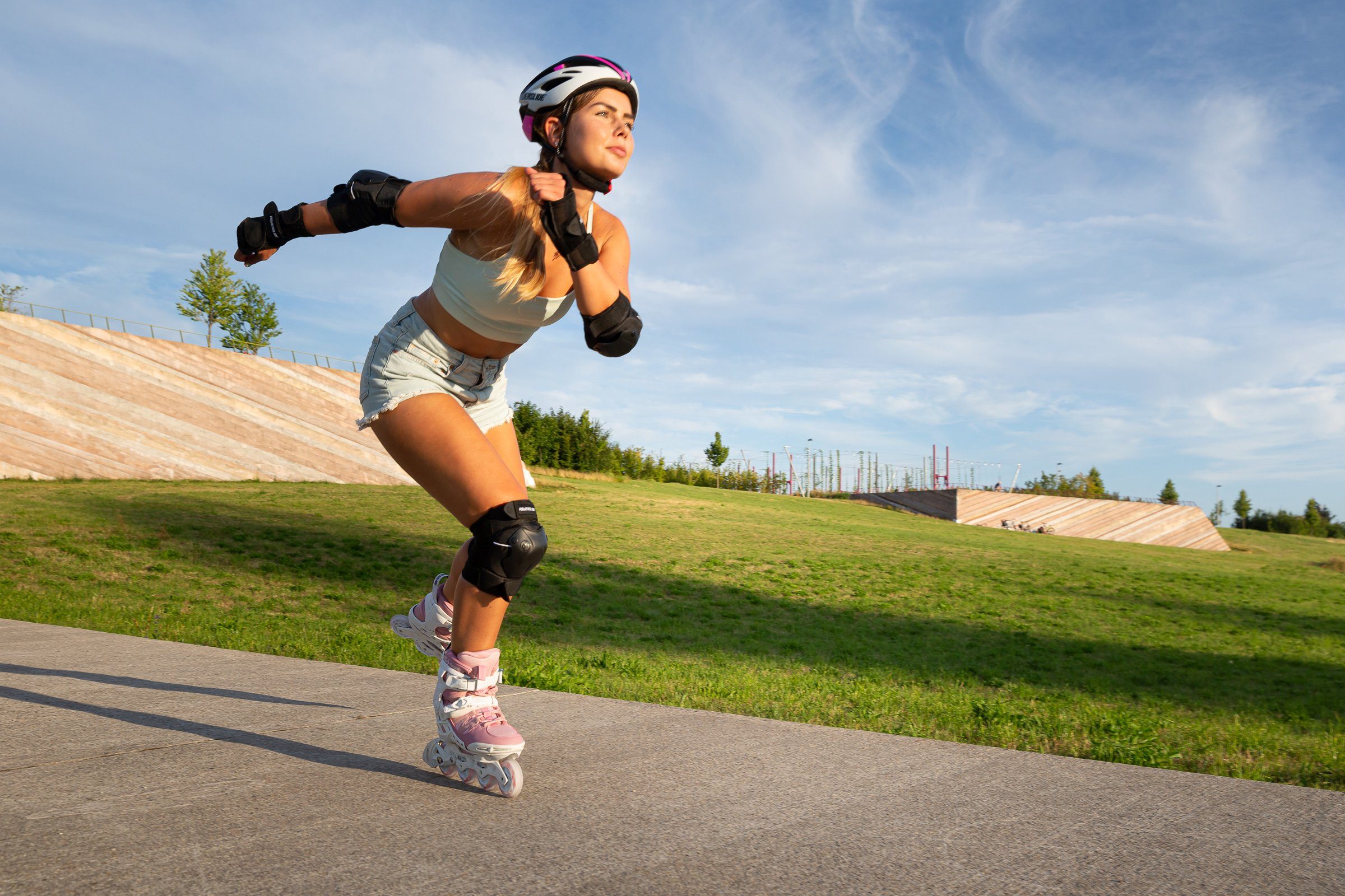 Powerslide Inlineskates Phuzion Argon Rose 80