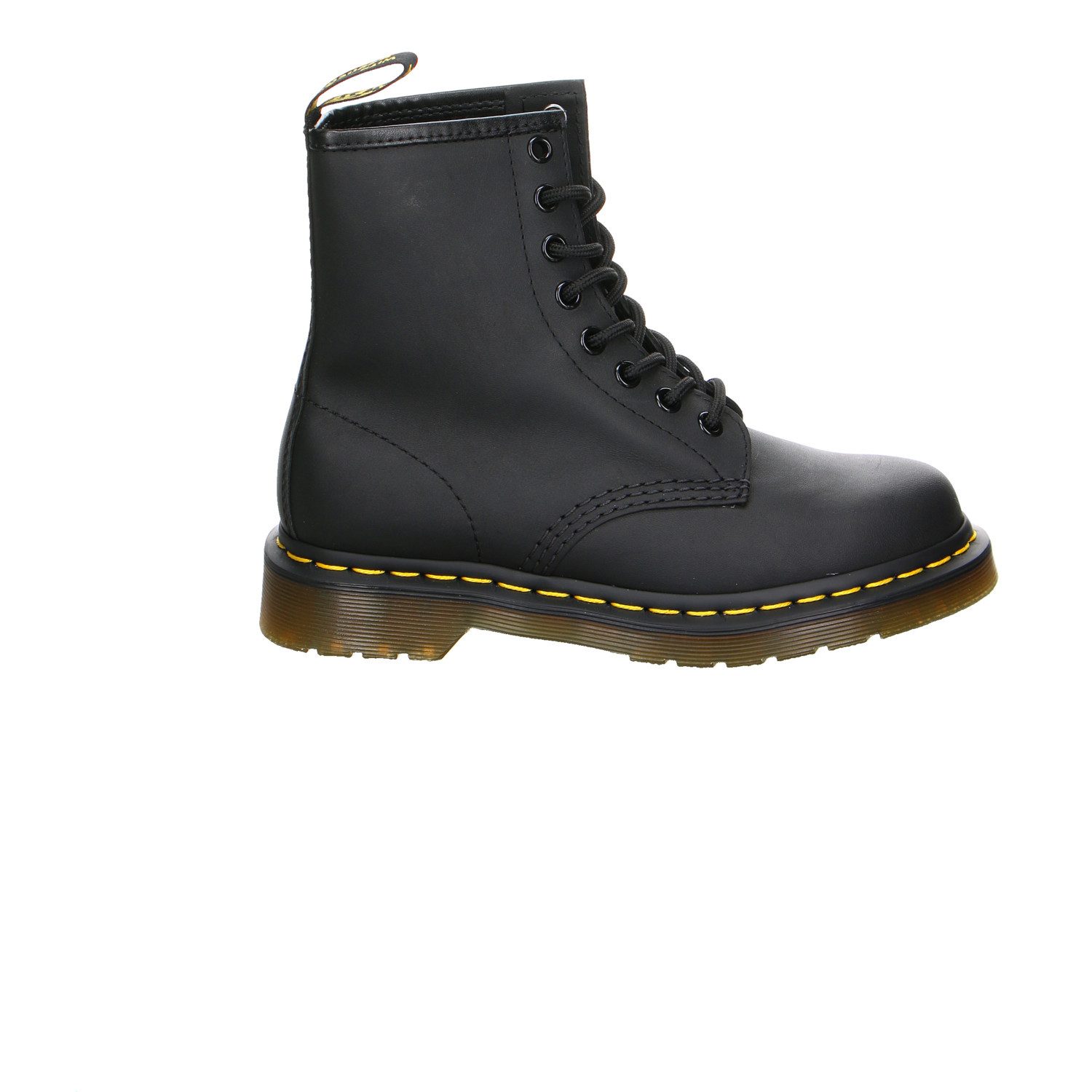 Dr. Martens 1460 Black Greasy Leder Schnürstiefel - Sneaker schwarz Stiefelette