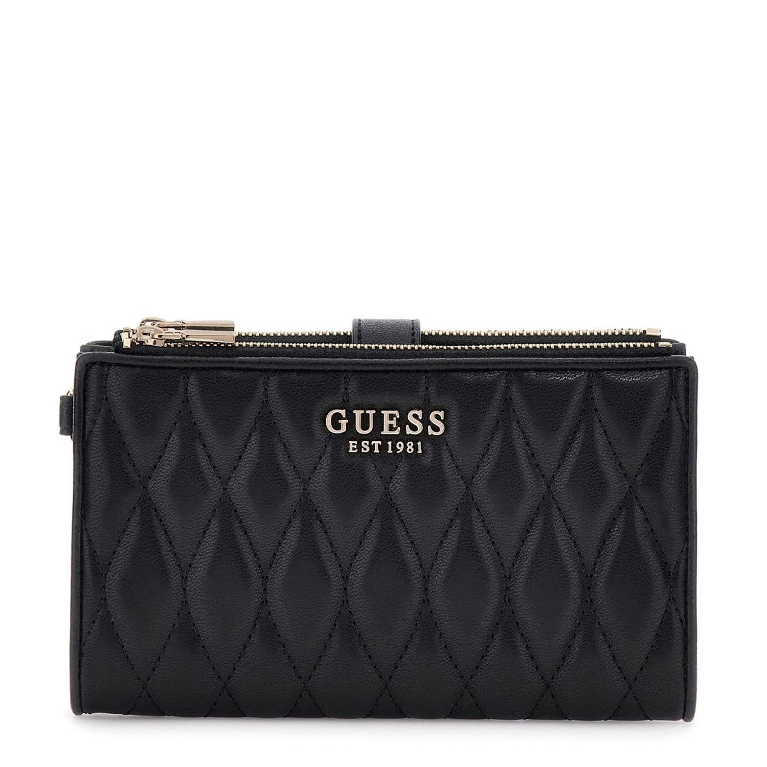 Guess Umhängetasche GUESS Damen Geldbörse Valla Black (1, 1-tlg., 1) günstig online kaufen