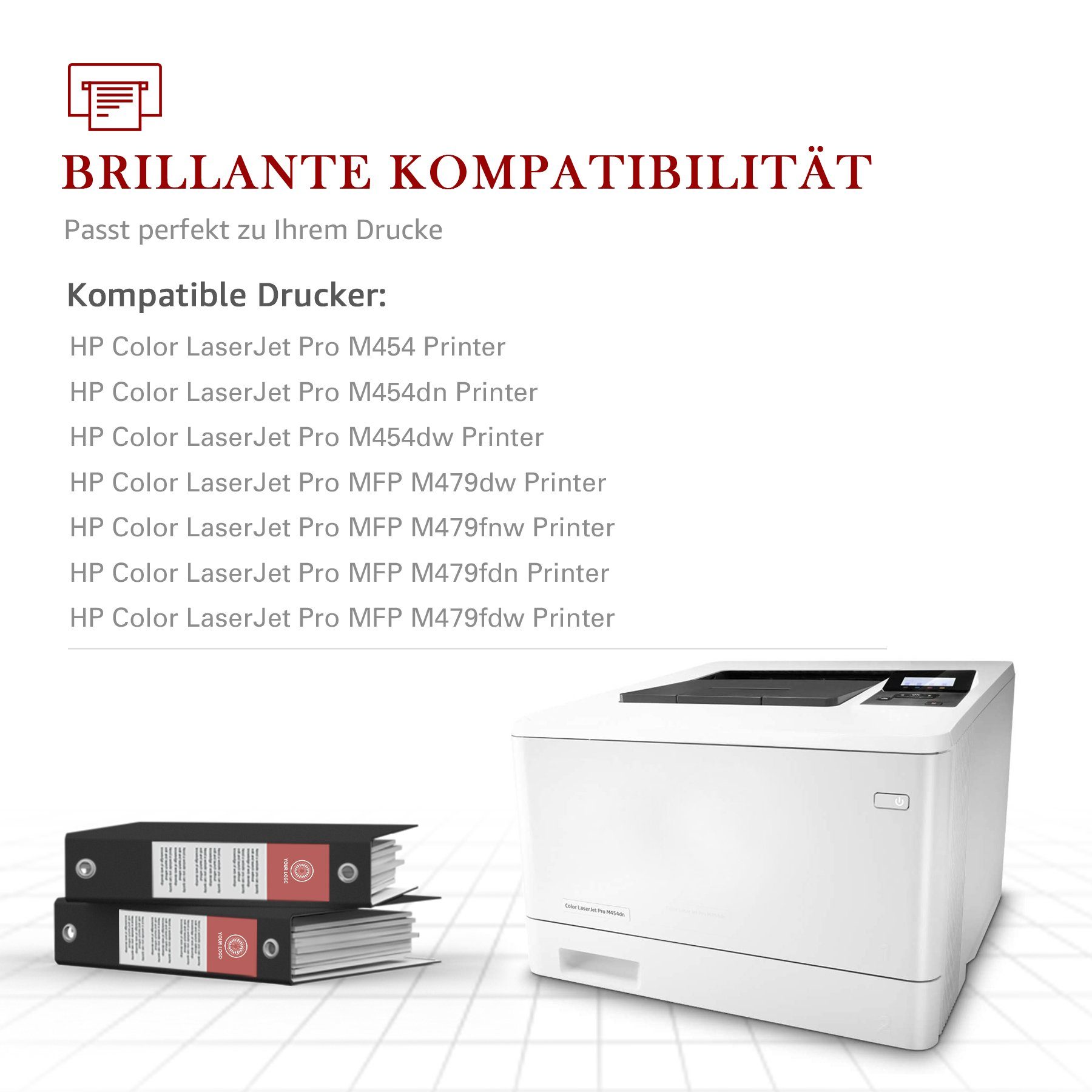 Thumbnail - Toner Kingdom Tonerkartusche 7,500 Seiten MIT CHIP HP 415X W2030X Schwarz XL HP415 HP 415 X, (415A W2030X W2030A für HP ...