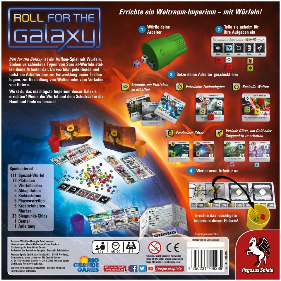 for - deutsch Galaxy Spiel, Roll Spiele the Pegasus