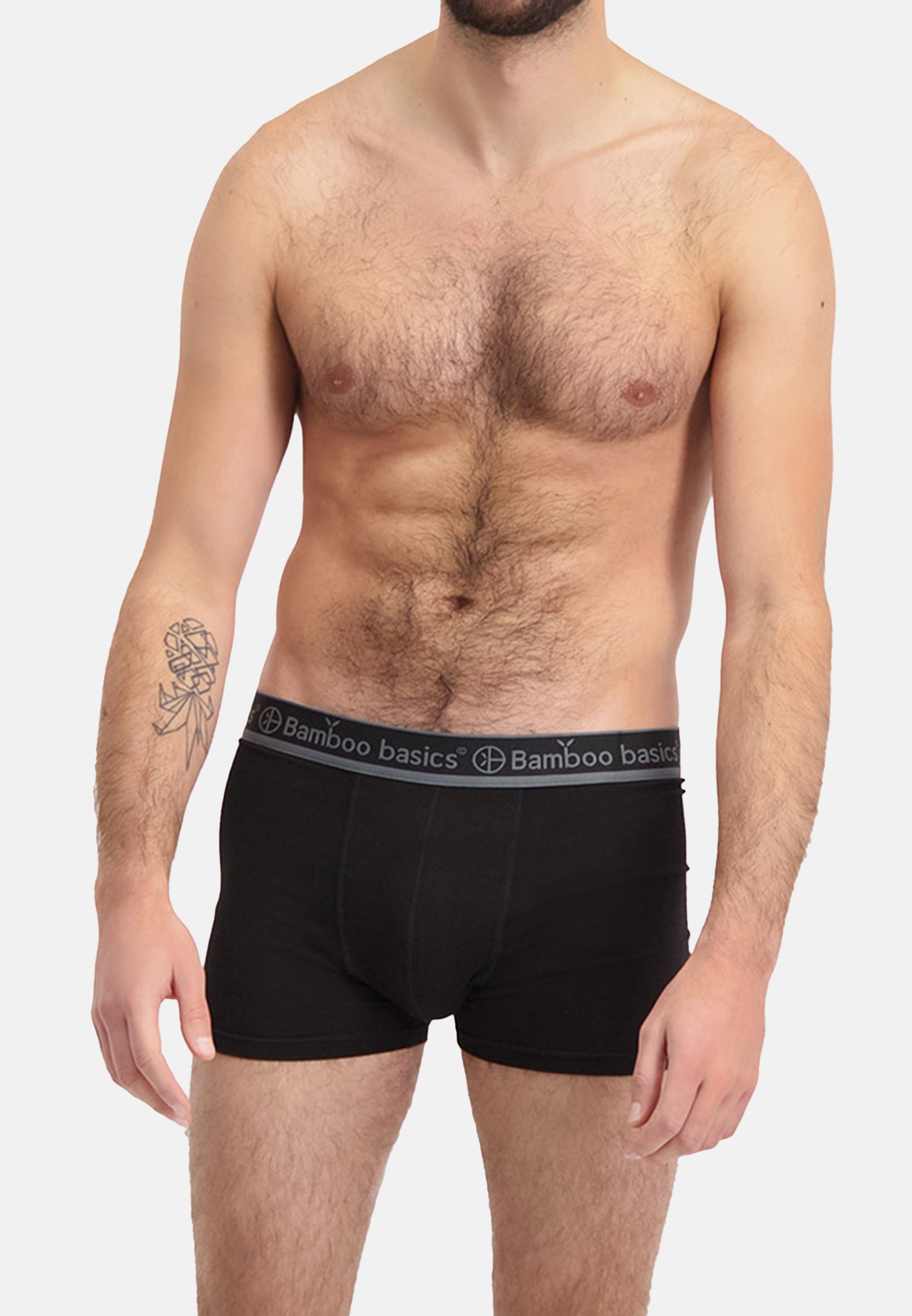 Bamboo basics Retro Boxer 3er Pack Liam (Spar-Set, 3-St) Retro Short / Pant - ohne Eingriff