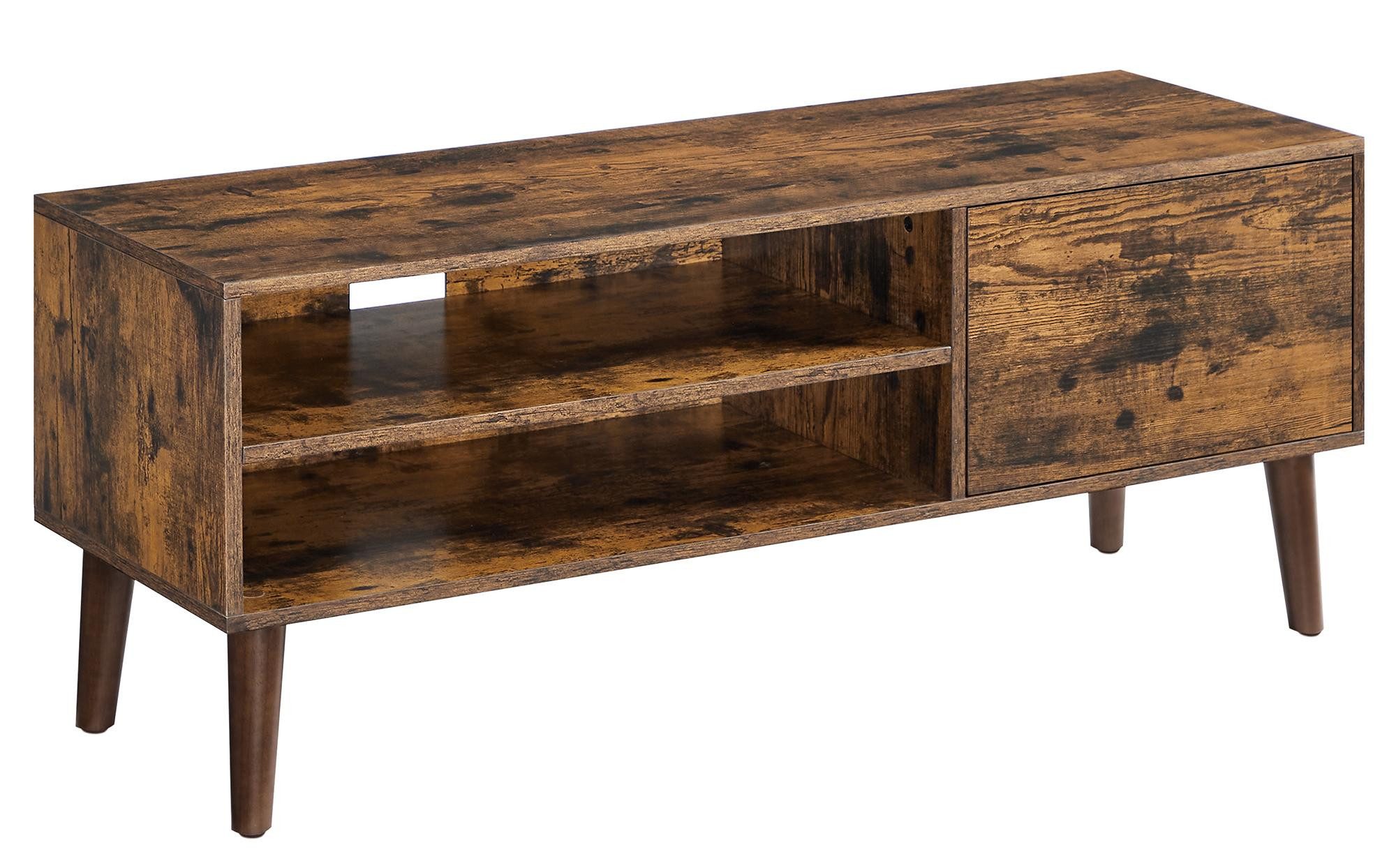 VASAGLE Lowboard Fernsehtisch, Fernsehschrank für Fernseher bis zu 55 Zoll, günstig online kaufen