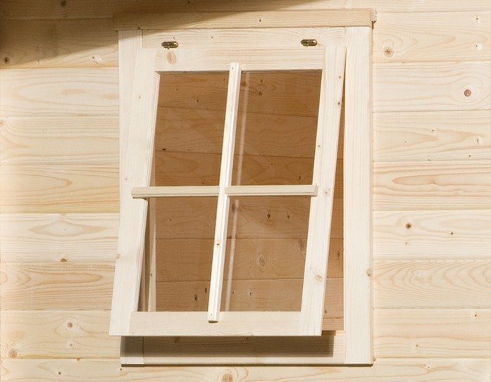 weka Fenster, Fichtenholz cm, 69x79 BxH