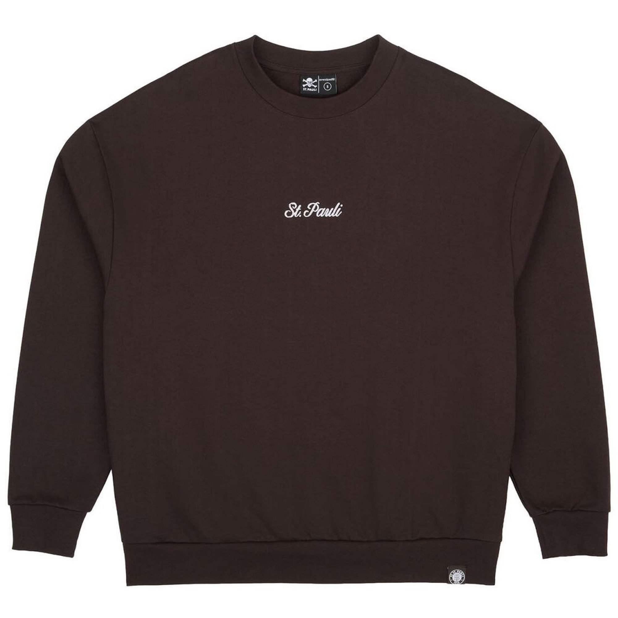 FC St. Pauli Sweatshirt FC St. Pauli - Sweatshirt St. Pauli Script - braun