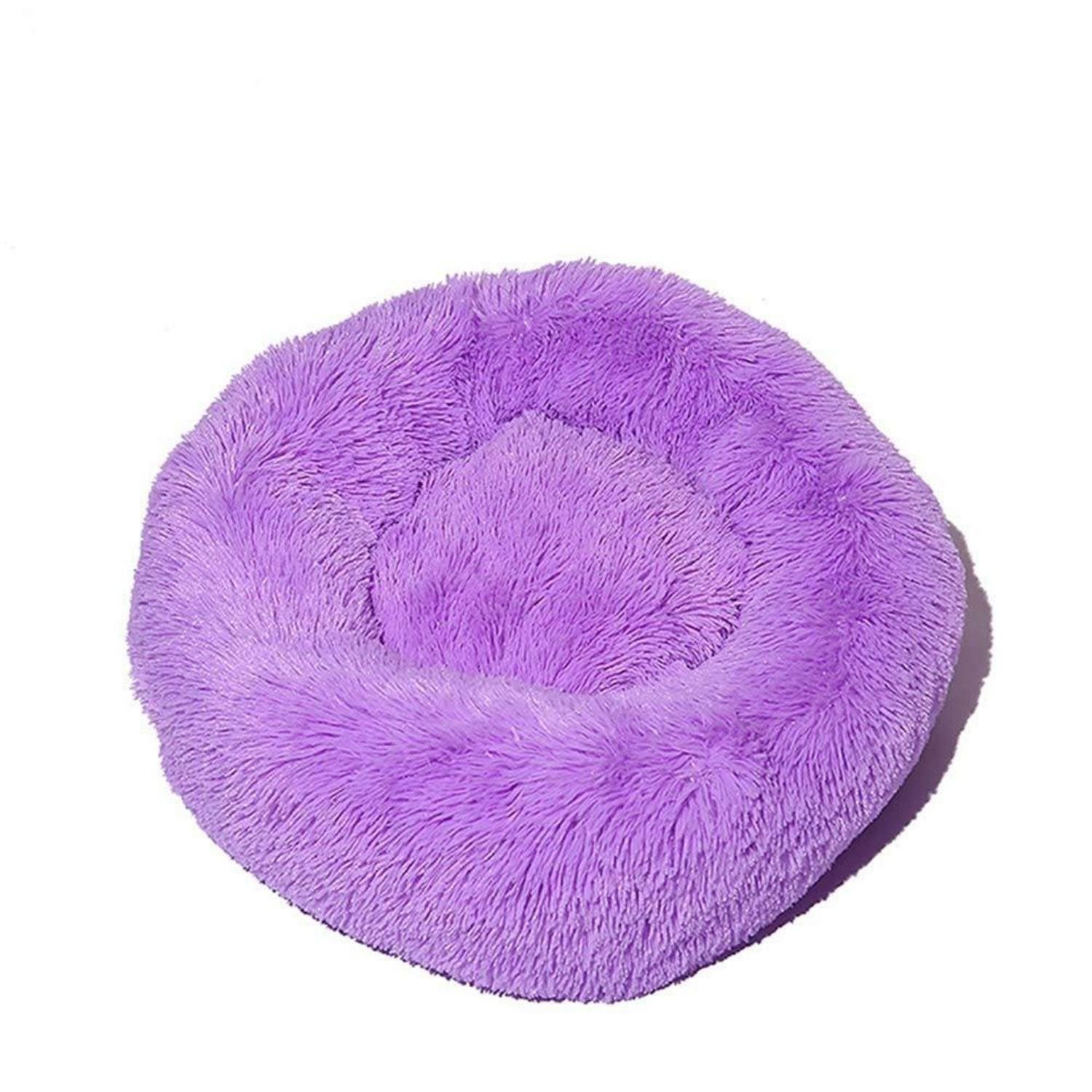 LuxusKollektion Hundebett Hundebett Donut 40CM lila