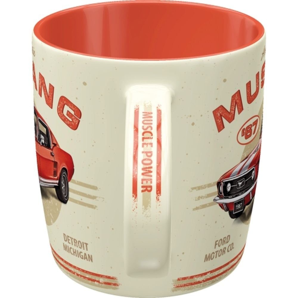 Nostalgic-Art Tasse Kaffeetasse - Ford Mustang - GT 1967 Red