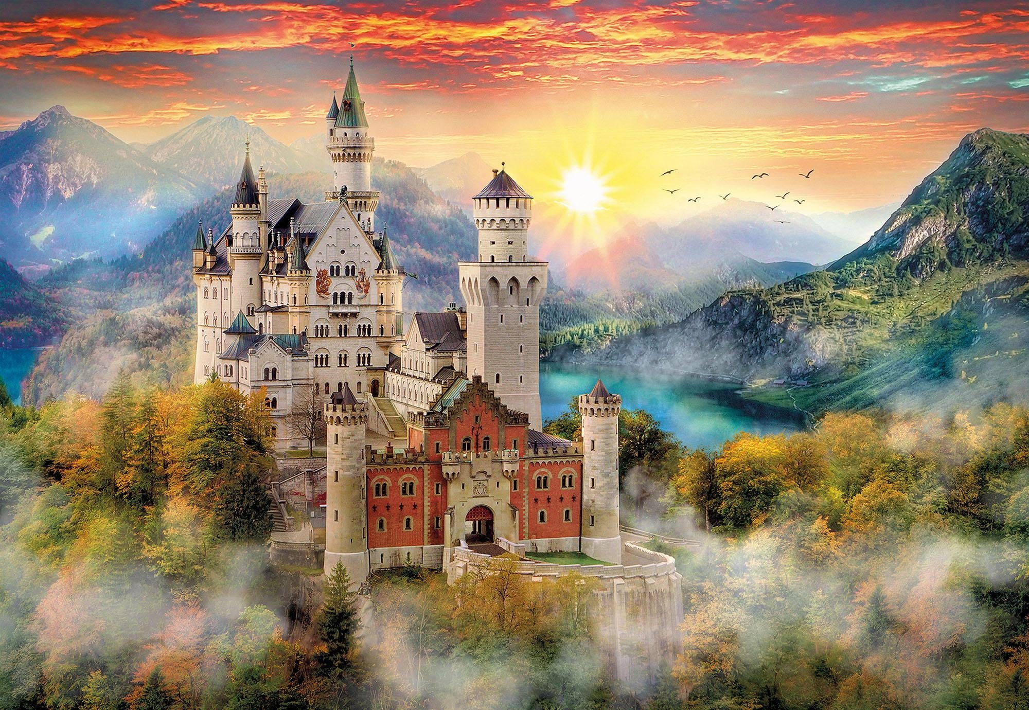 Clementoni® Puzzle High Quality Collection, Neuschwanstein, 2000 Puzzleteil günstig online kaufen