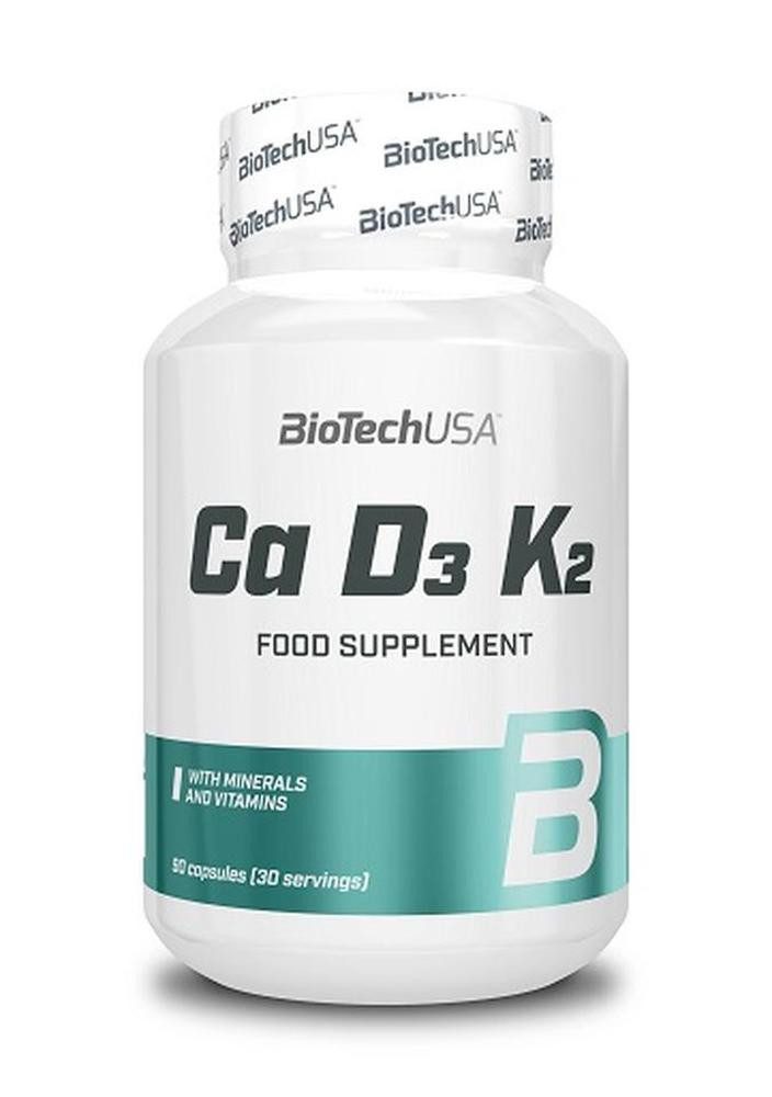 Biotech USA BioTechUSA Ca-D3-K2 90 Kapseln, 90 St.