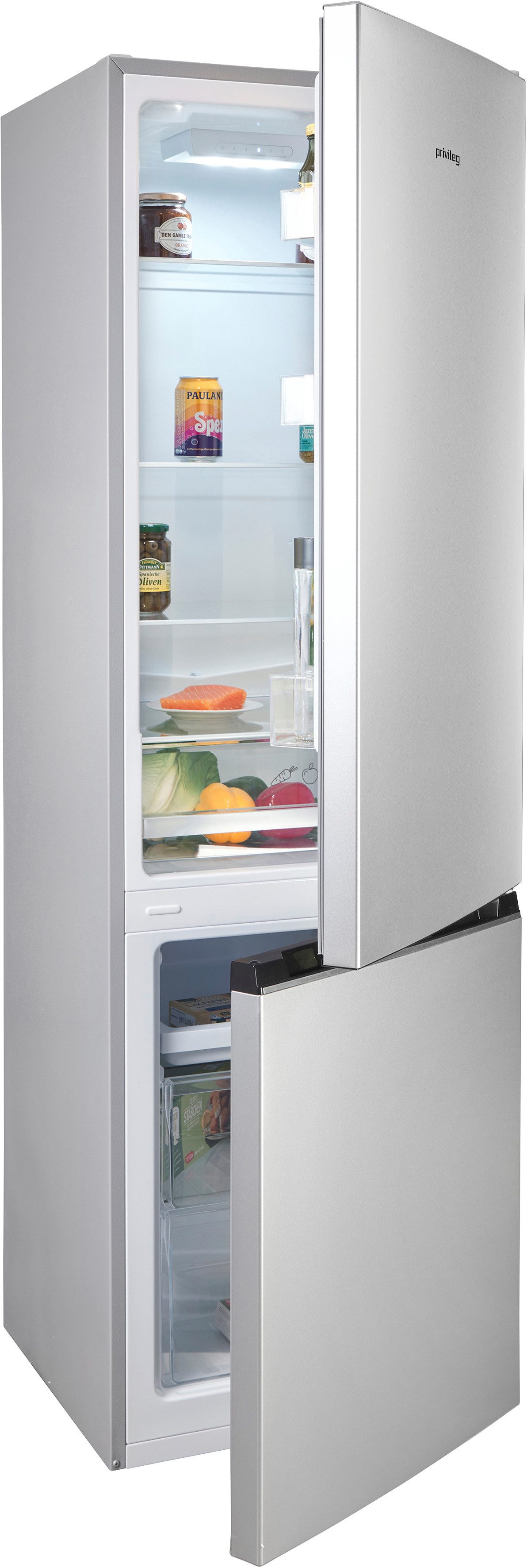 Privileg Kühl-/Gefrierkombination PRKS 8261 S5E, 177 cm hoch, 54 cm breit