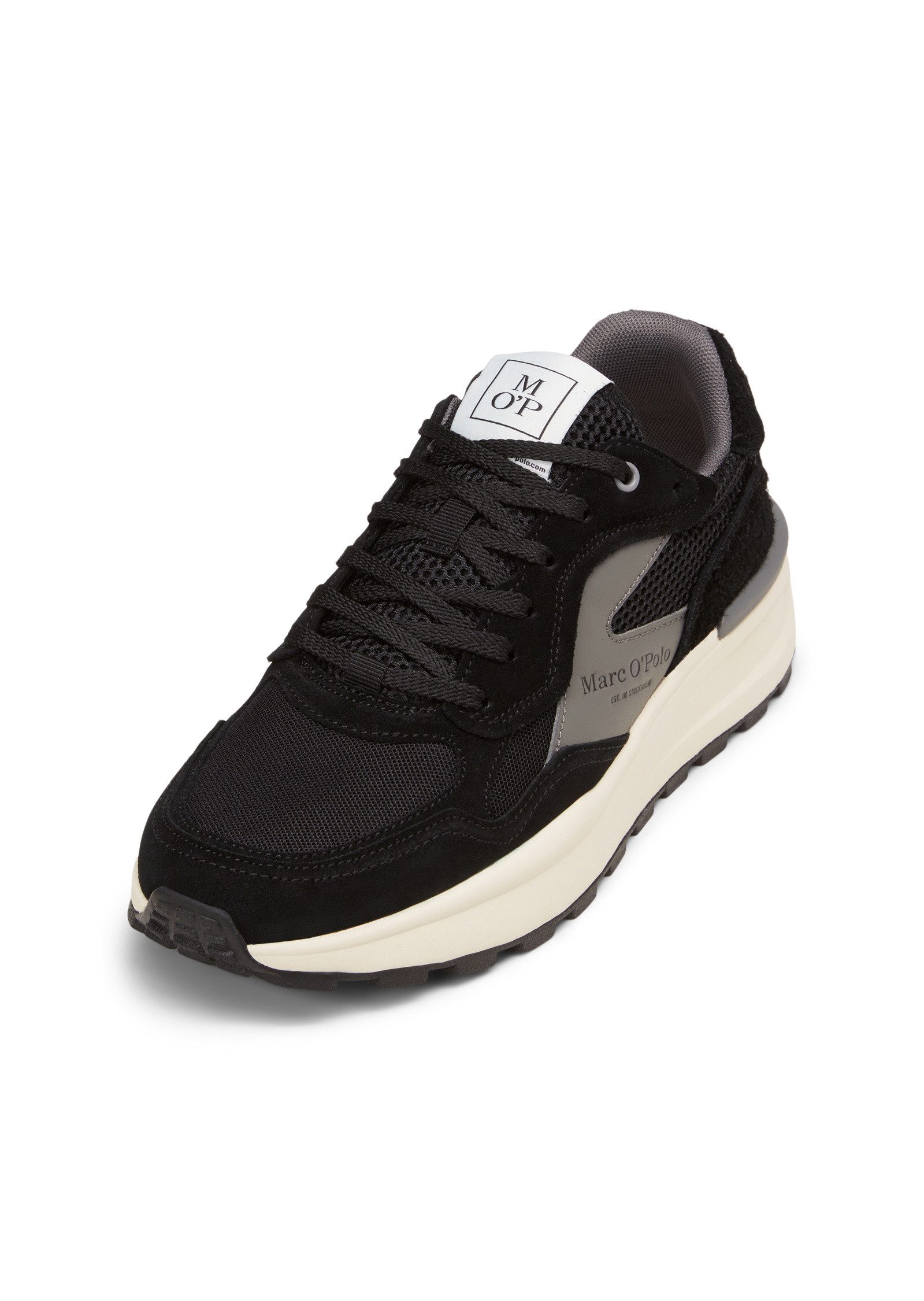 Marc O'Polo aus hochwertigem Material-Mix Sneaker günstig online kaufen