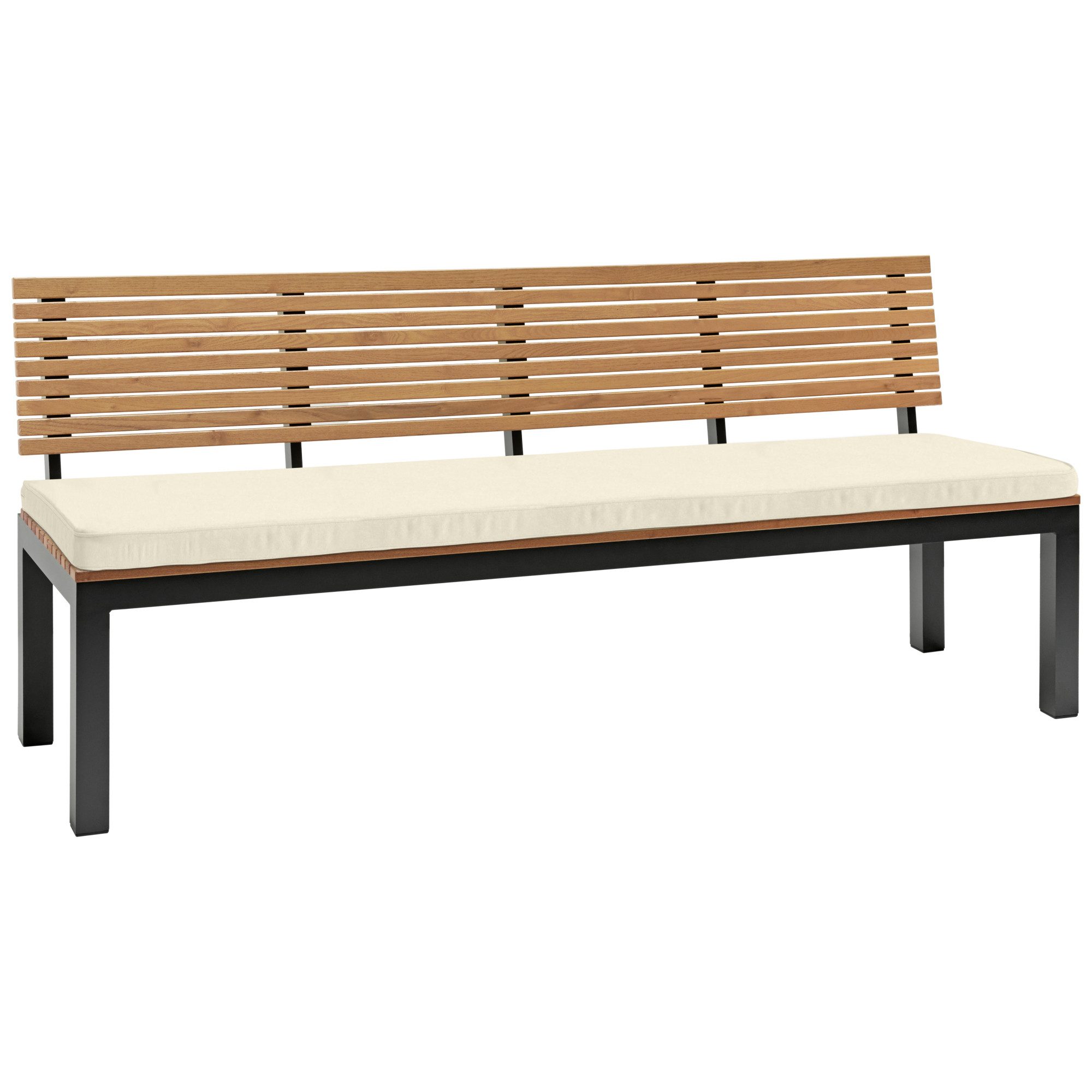 memo Stuhl Auflage Sassa M8244 Gartenbank 180cm natur