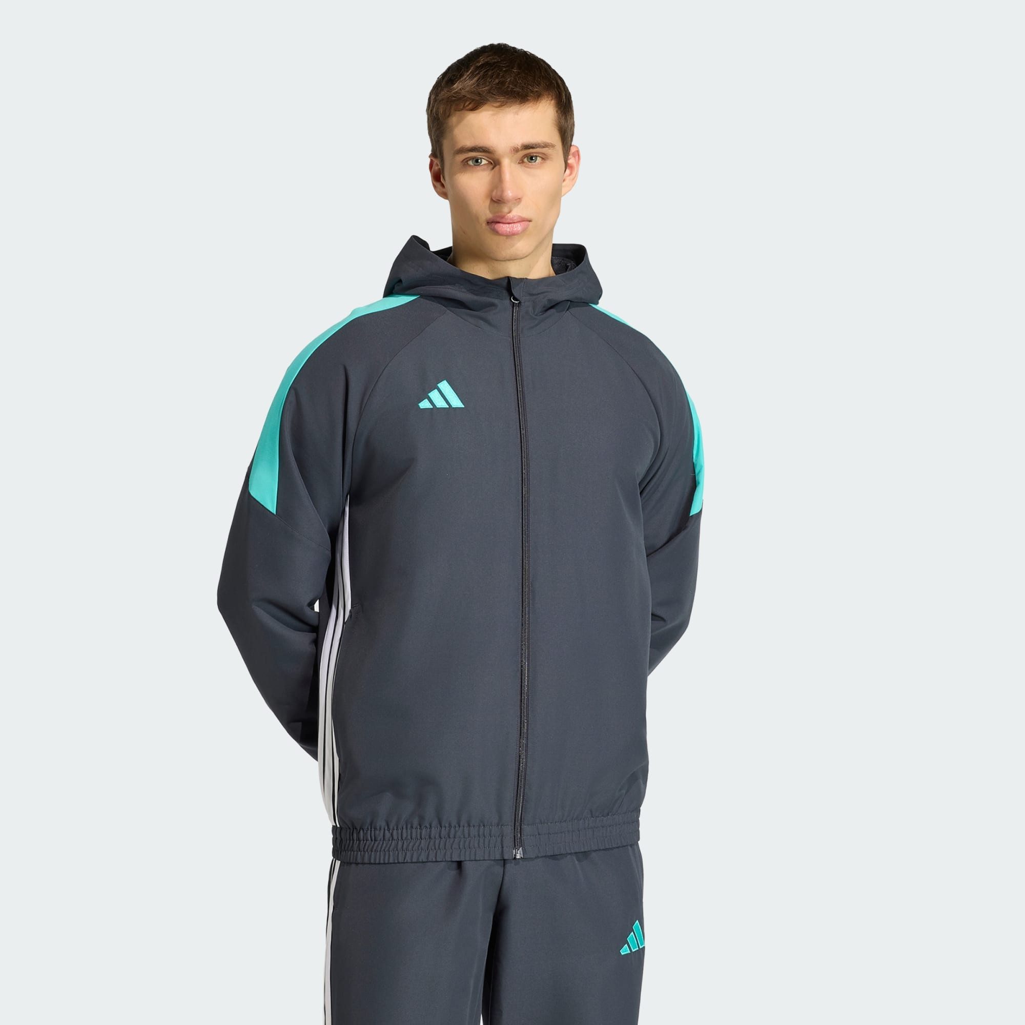 adidas Performance Funktionsjacke TIRO 26 ESSENTIALS WOVEN KAPUZENJACKE (1-St)