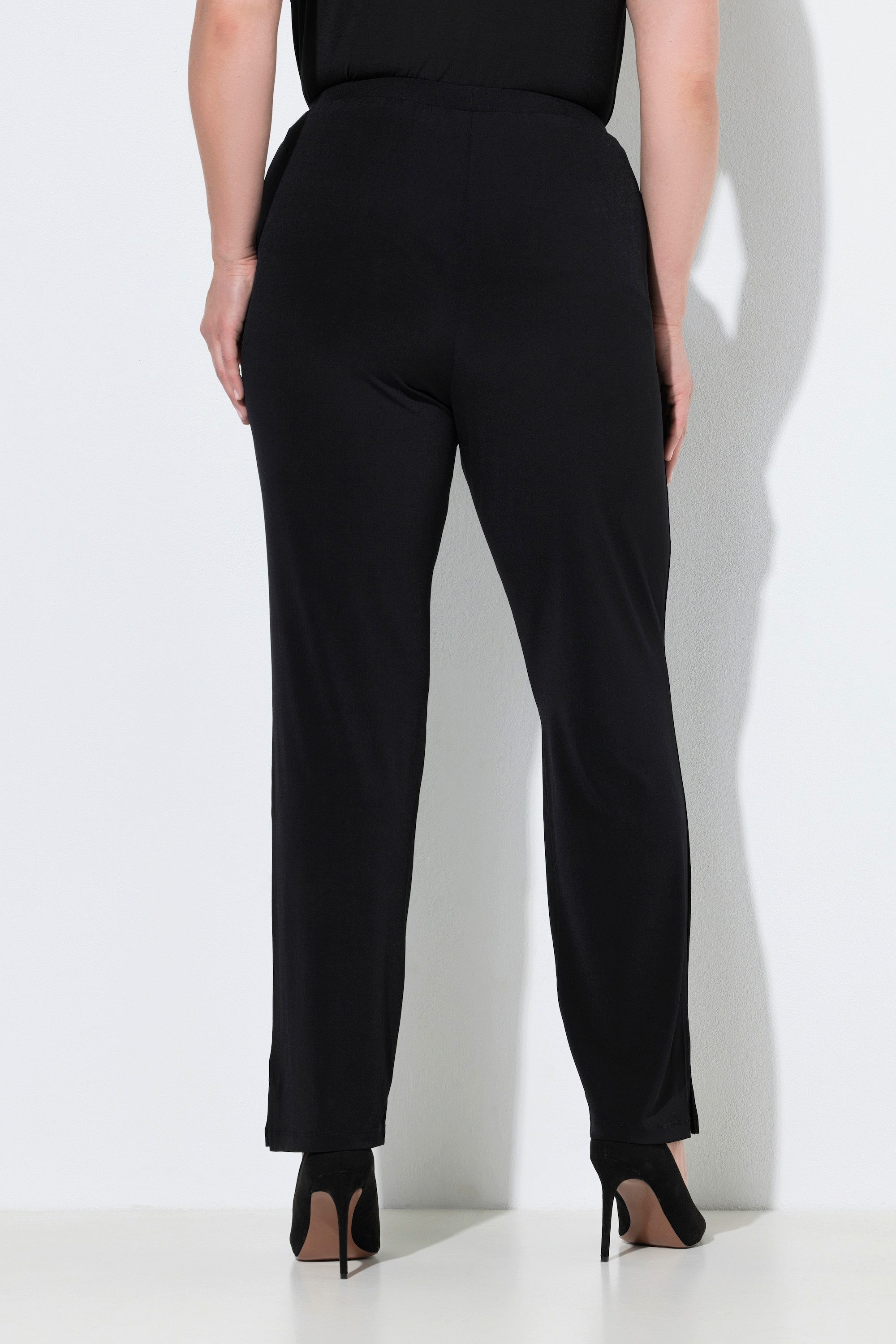 Ulla Popken Schlupfhose Jerseyhose elastischer Bund