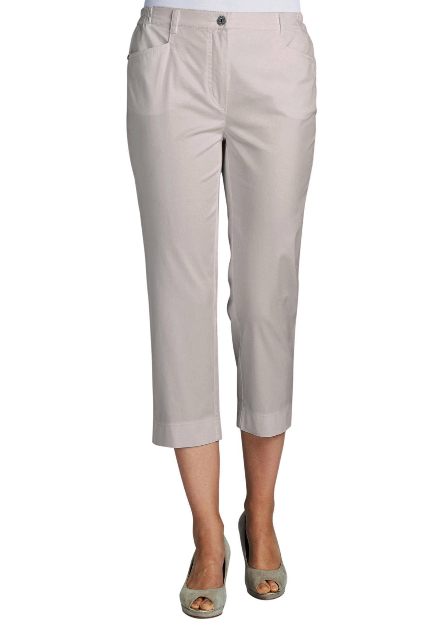 GOLDNER 7/8-Caprijeans Kurzgröße: Leichte 7/8 Baumwoll-Hose günstig online kaufen