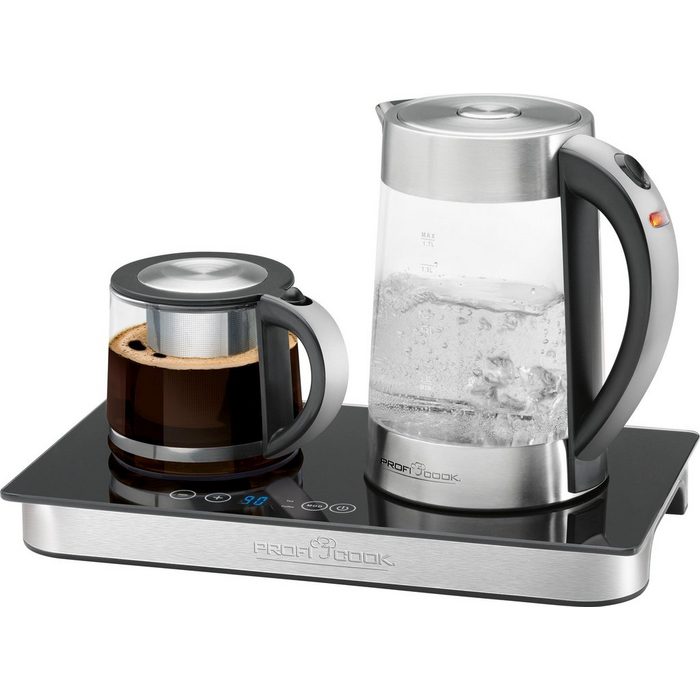 ProfiCook Wasserkocher Teebereiter Kaffeebereiter PC-TKS 1056 1 7 l 2200 W