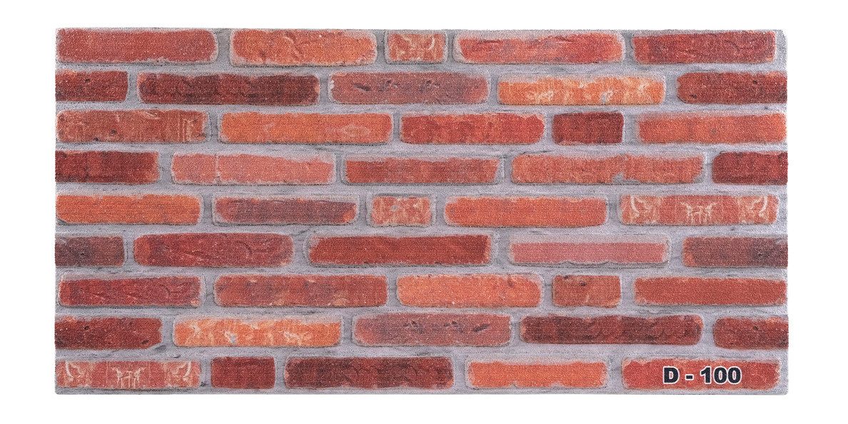 CaddeBuy 3D Wandpaneel Wandverkleidung Steinoptik Backstein EPS Styropor D-100, (13-tlg)