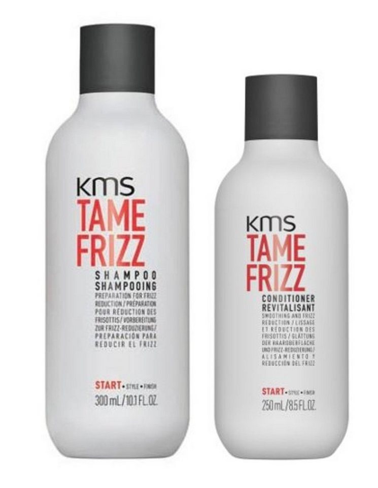 KMS Haarpflege-Set KMS Tamefrizz Duo, Set, 2-tlg., Shampoo + Conditioner,  glättend & bändigend