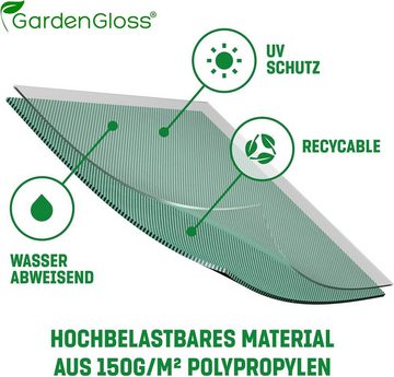 GardenGloss Gartensack Gartenabfallsäcke 272L - UV-Stabil, Wasserabweisend, Wiederverwendbar, (1-tlg)