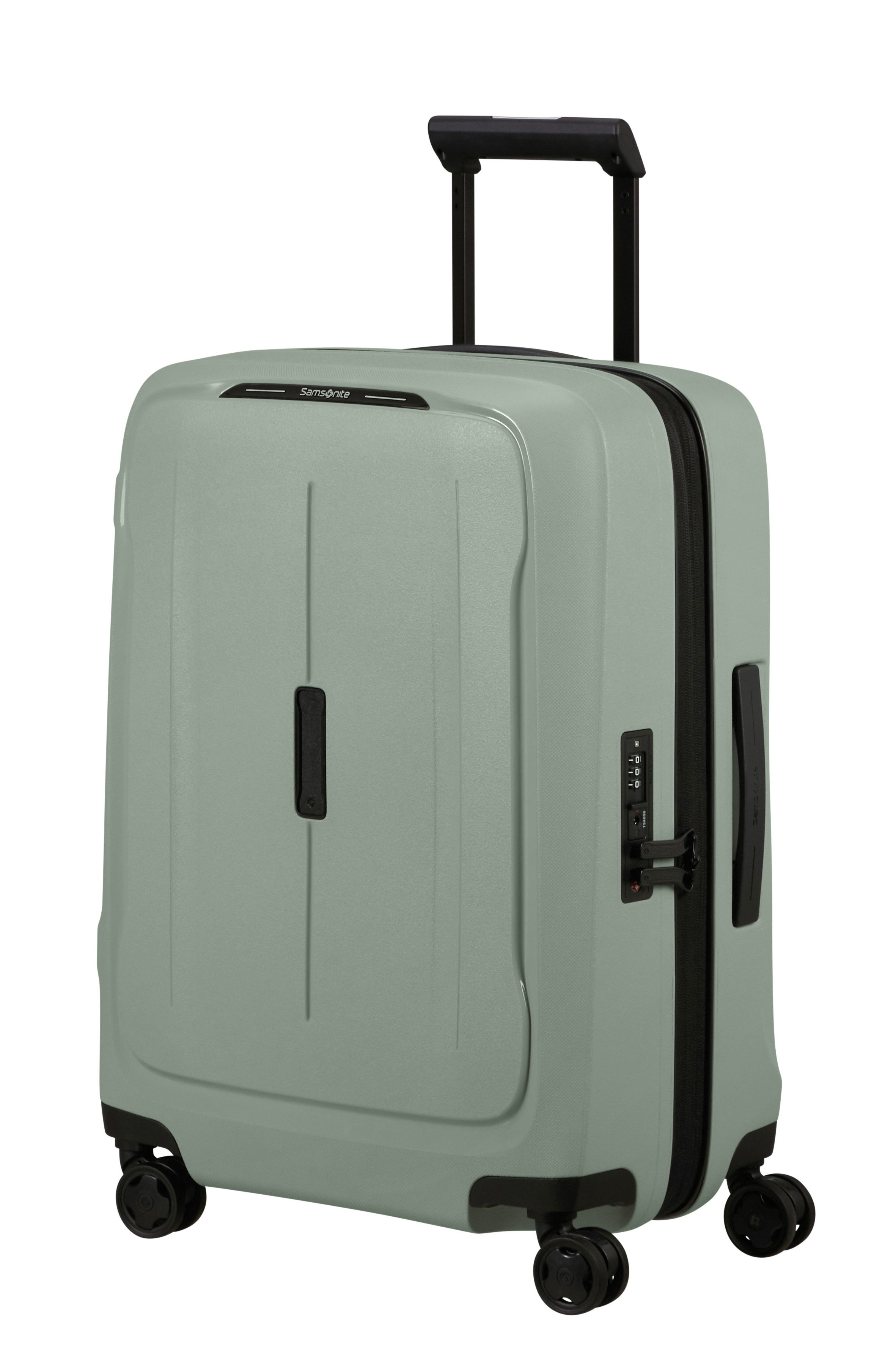 Samsonite Hartschalen-Trolley ESSENS ZIP, 4 Rollen, aus Polypropylen, mit Volumenerweiterung