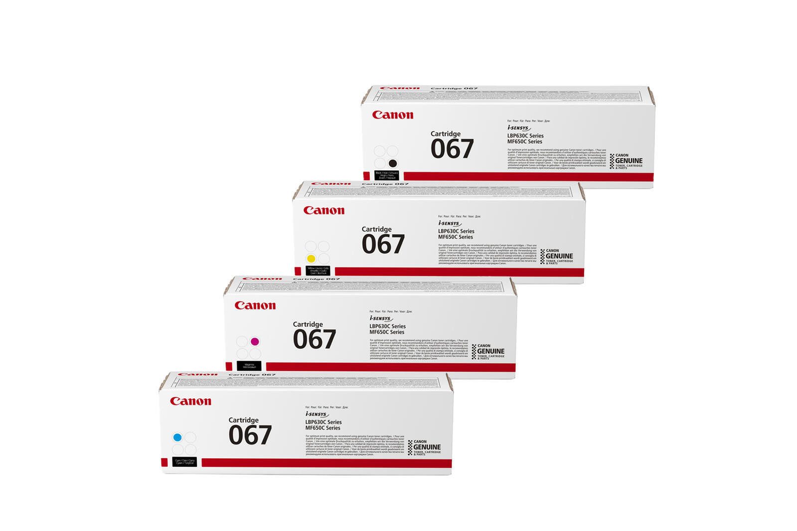 Canon Tonerkartusche Canon Toner 067 4er Multipack