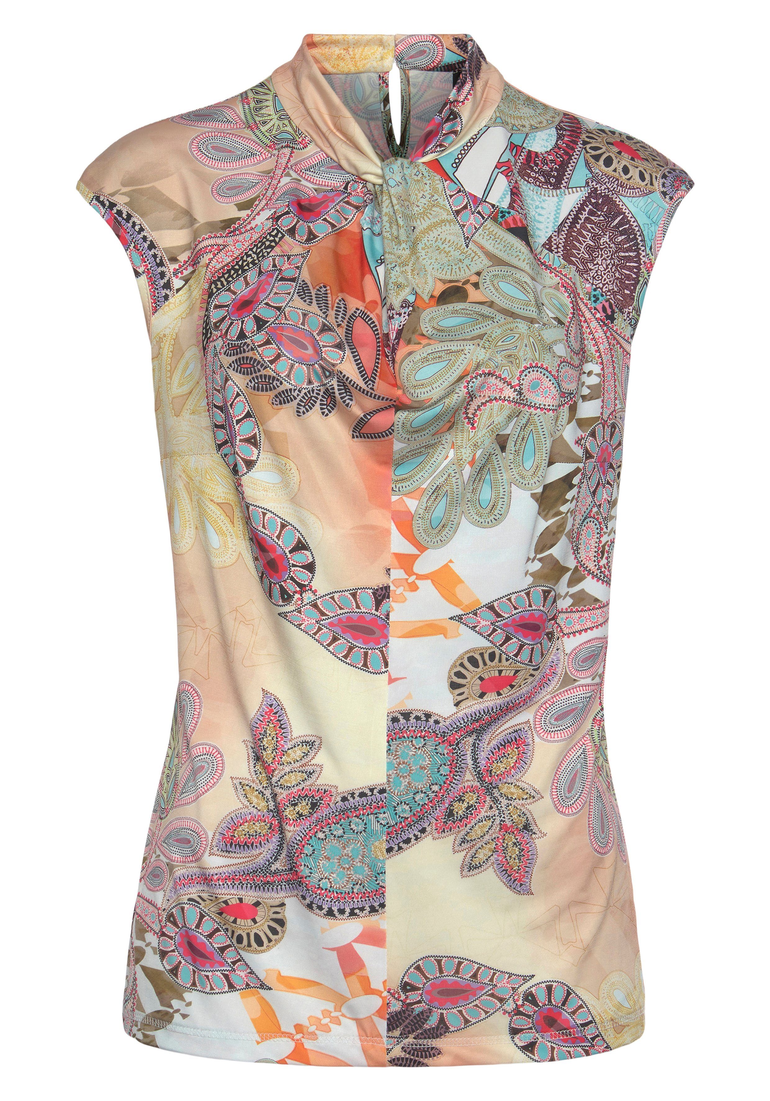 Damen Shirts select  By Hermann Lange Blusenshirt mit femininem Paisley-Print