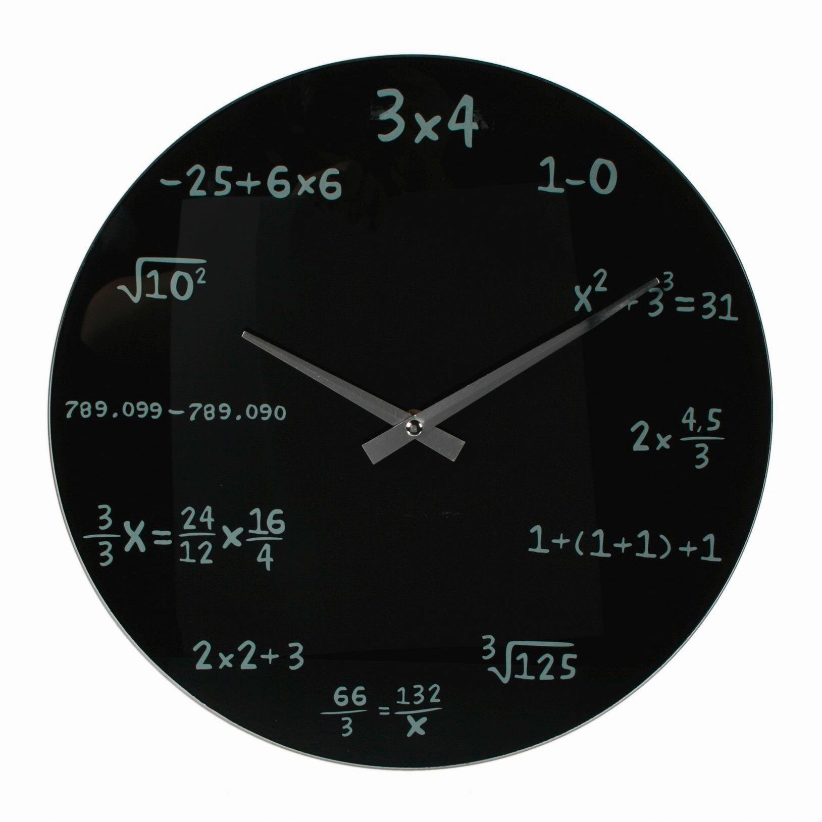 Out of the Blue Uhr Wanduhr Mathematik