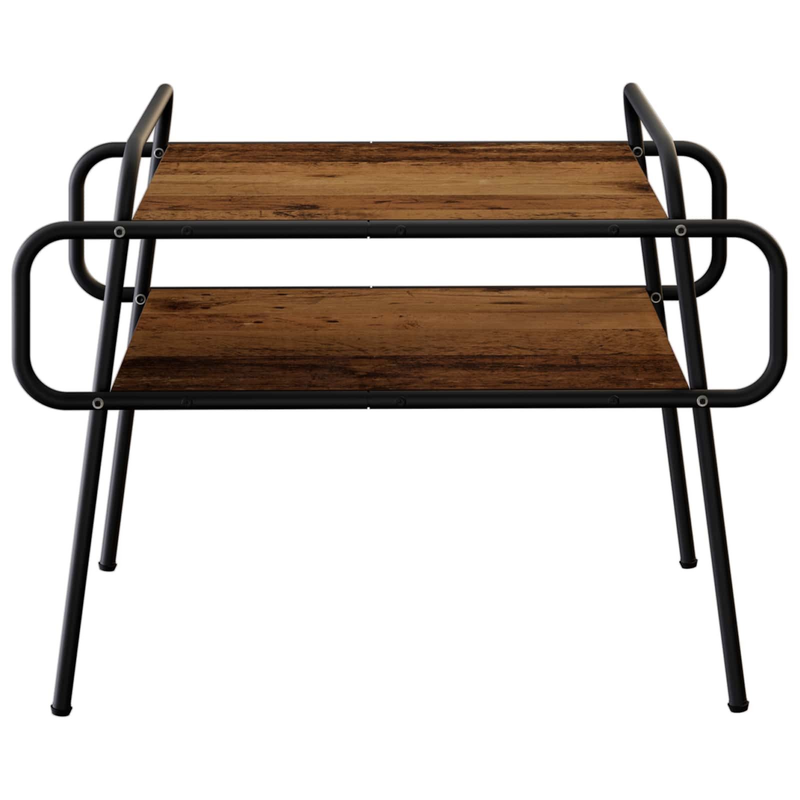 vidaXL Couchtisch Couchtisch Altholz 70 x 50 x 51 cm Holzwerkstoff (1-St)