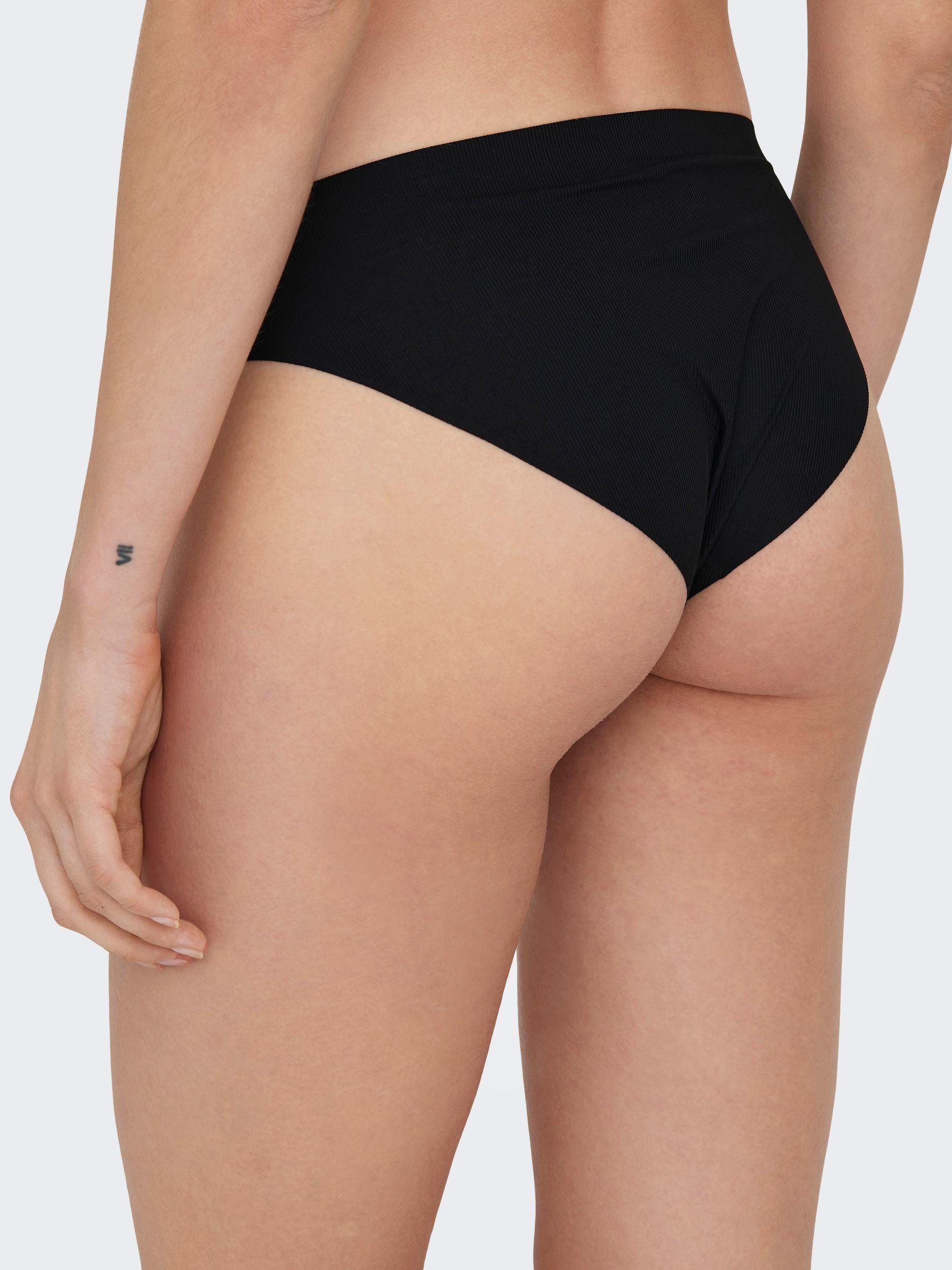 BRIEF 3-St) Slip 3-PACK (Set, INVISIBLE ONLY Black RIB ONLTRACY