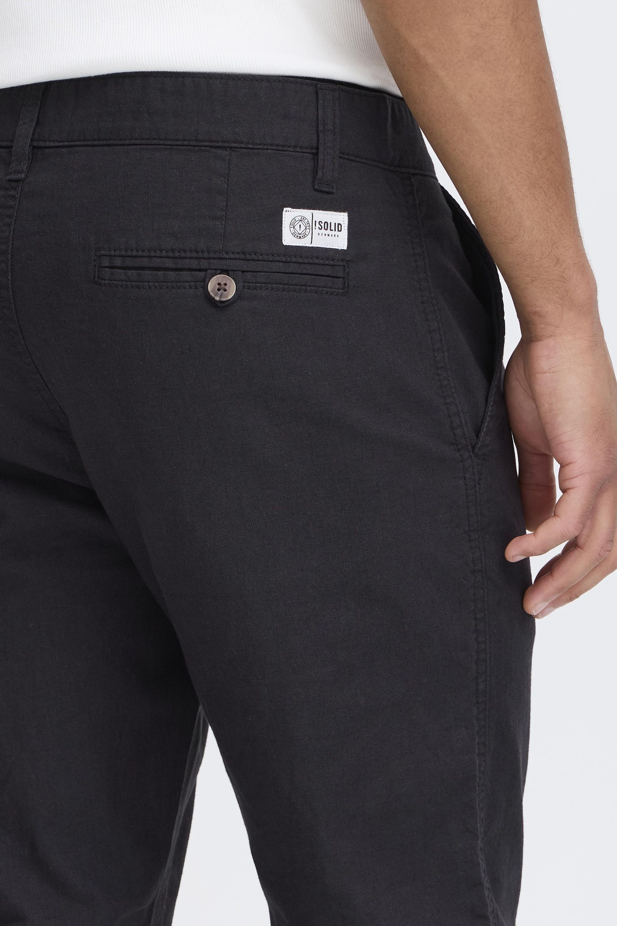 !Solid Leinenhose SDLoran Lange Hose aus Leinen