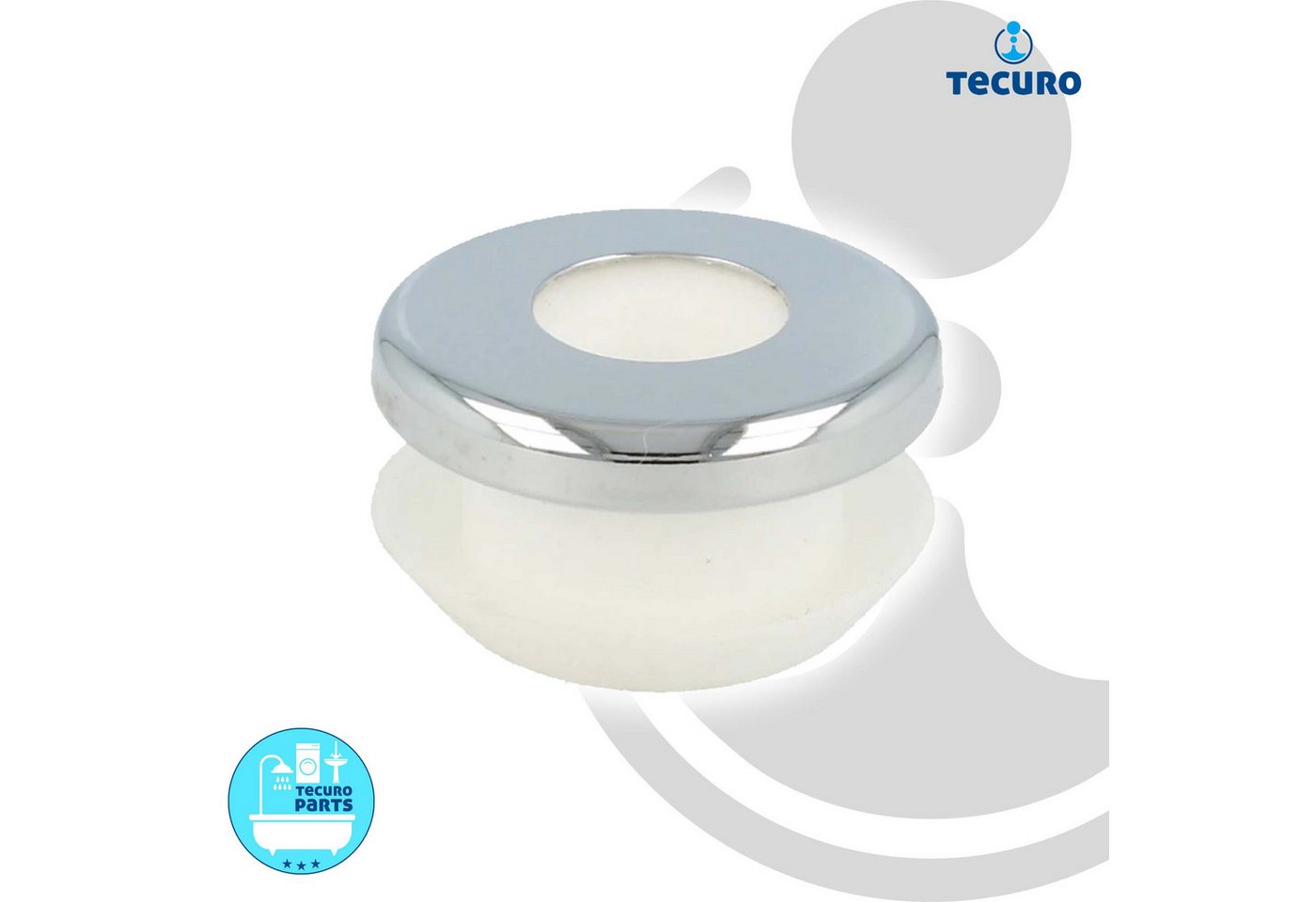 Thumbnail - tecuro Urinal Urinal-Verbinder für Druckspülrohre Ø 35/18,5 mm