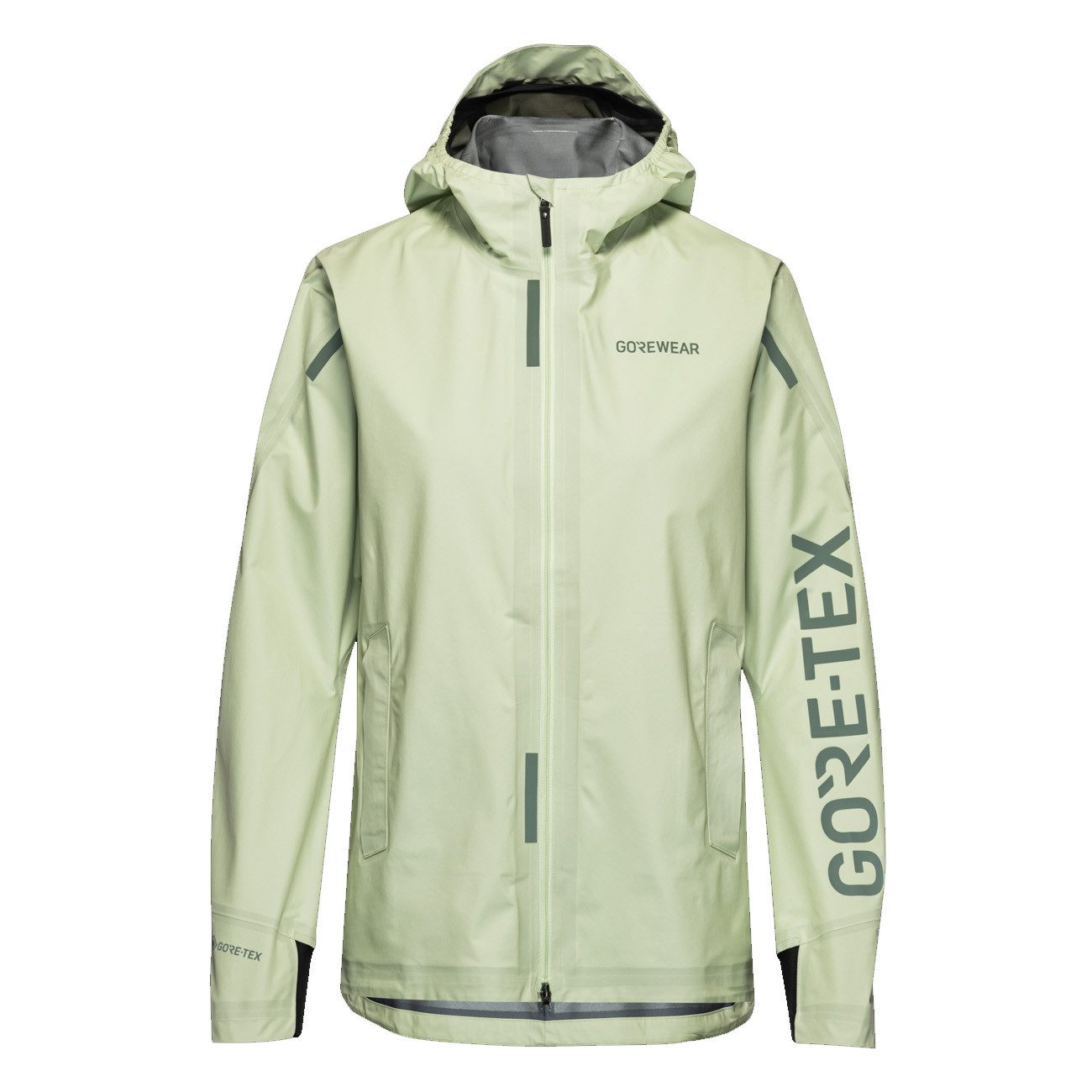 GORE® Wear Laufjacke Gore Wear Concurve GTX Logo Jacket Damen Spring Green Slate