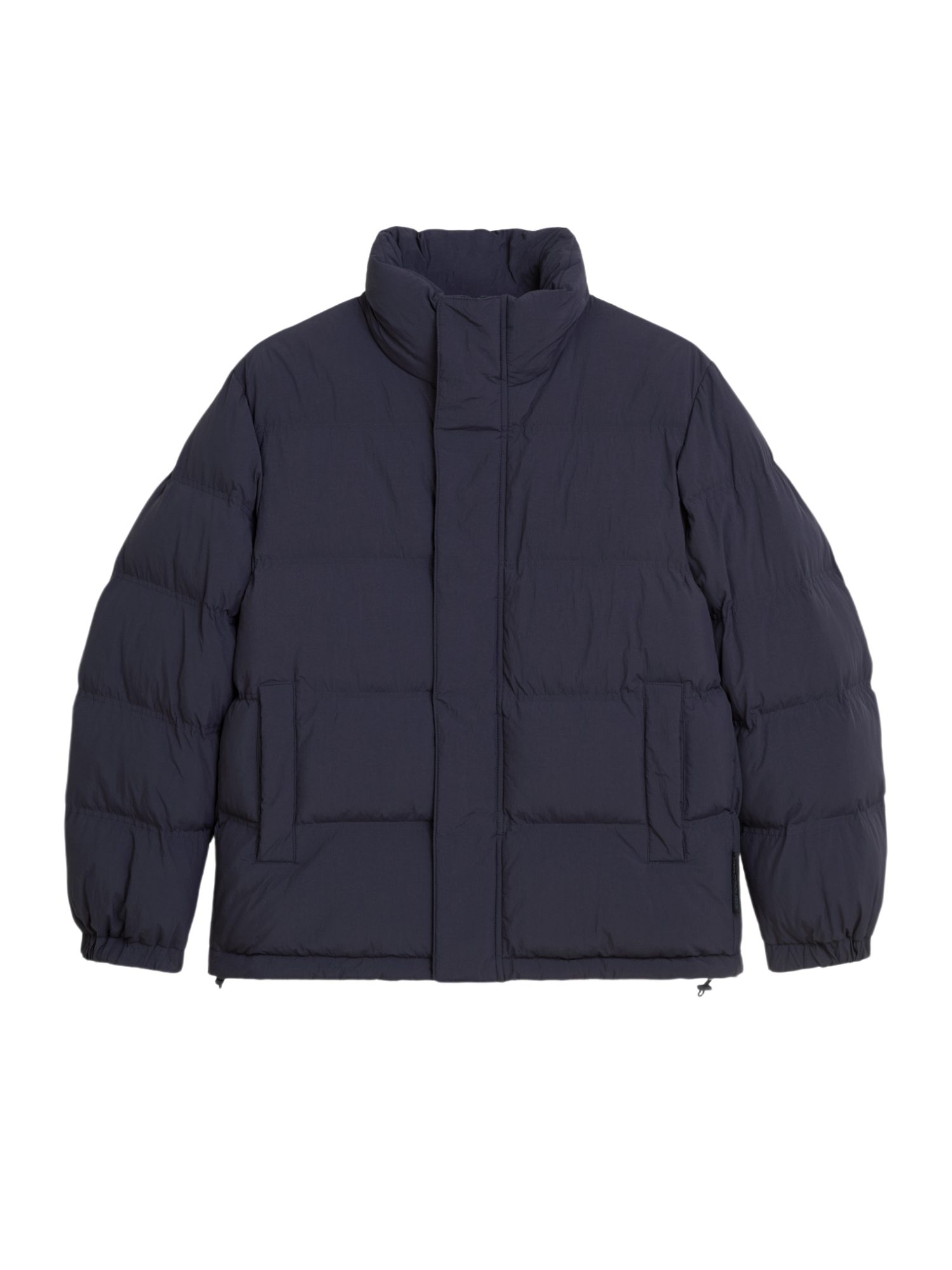 Marc O'Polo DENIM Outdoorjacke schwarz,Outdoor,Polyamid,Unifarben,Stehkragen,Lang,Regular Fit