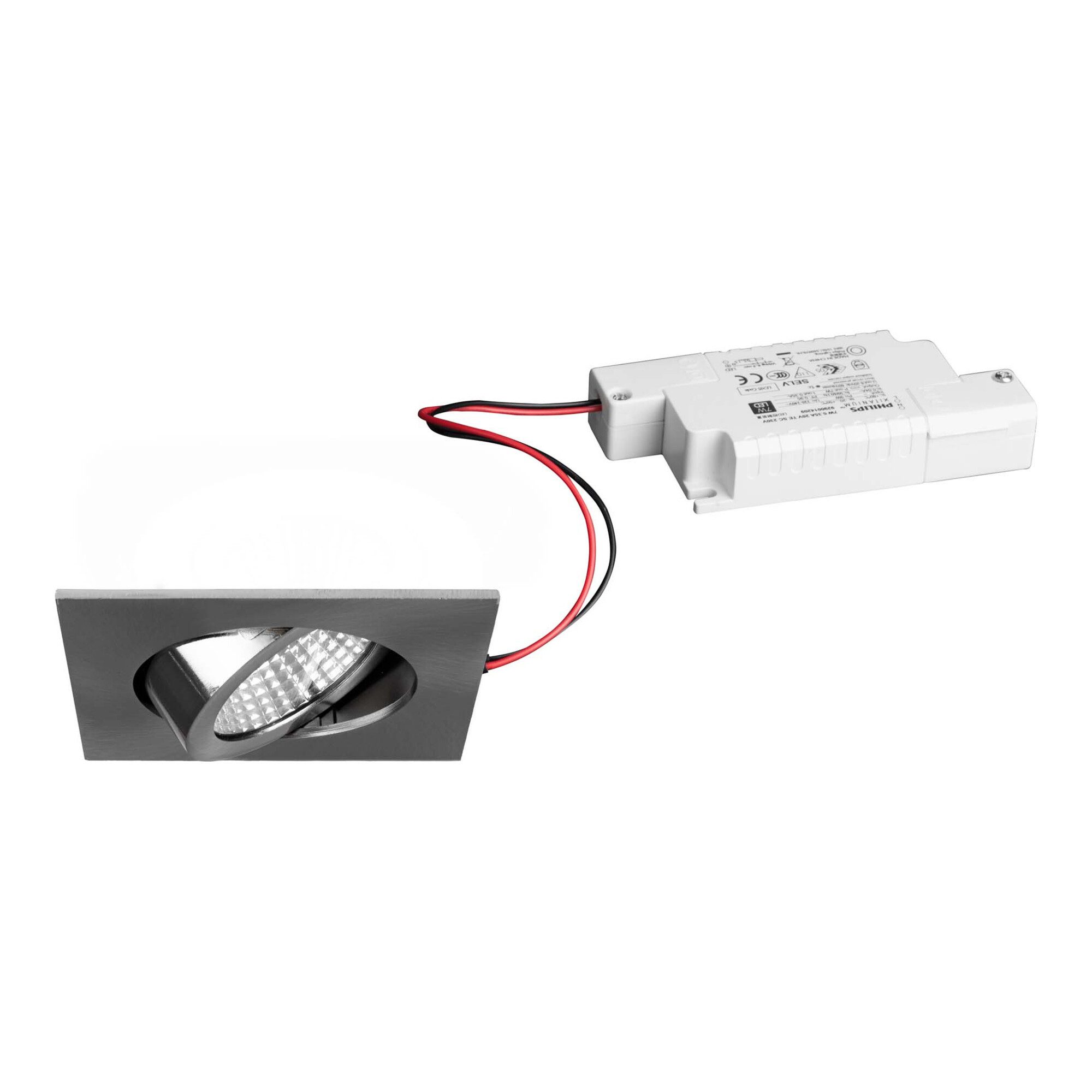 Brumberg Deckenleuchte Brumberg Leuchten LED-Einbaustrahler 3000K ni./matt dimm. 39365153