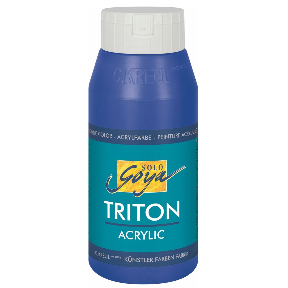 Acrylfarbe KREUL Acrylfarbe SOLO Goya TRITON ultramarinblau 750ml Flasche