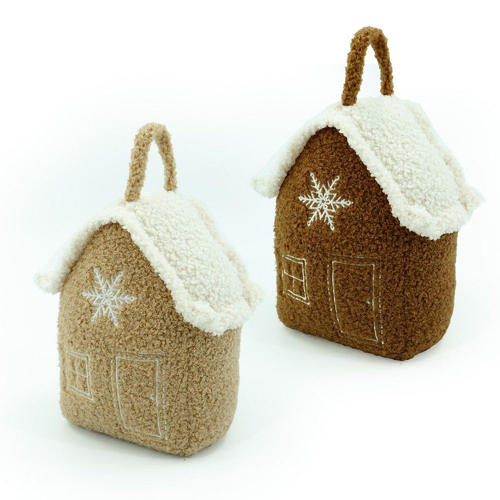 NOOR Weihnachtsfigur Türstopper - Lebkuchenhaus - 1 Stück günstig online kaufen