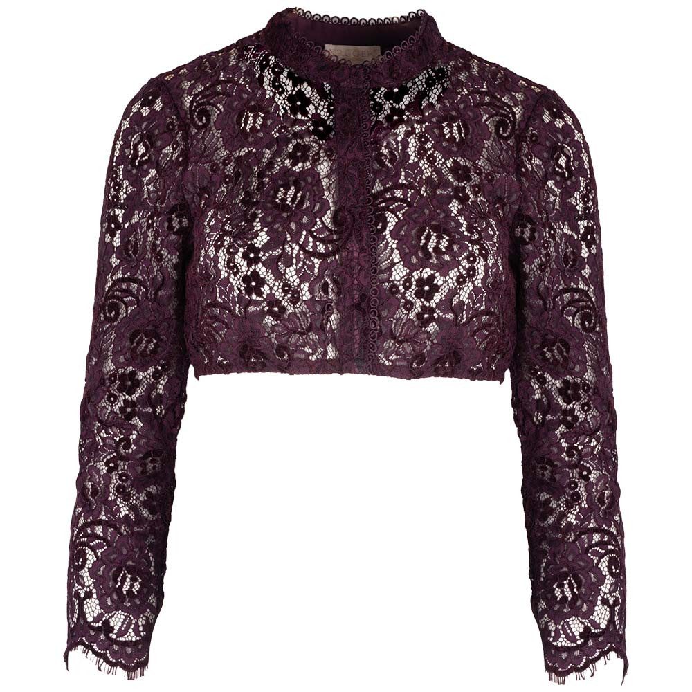KRÜGER COLLECTION Dirndlbluse Dirndlbluse Sunna bordeaux