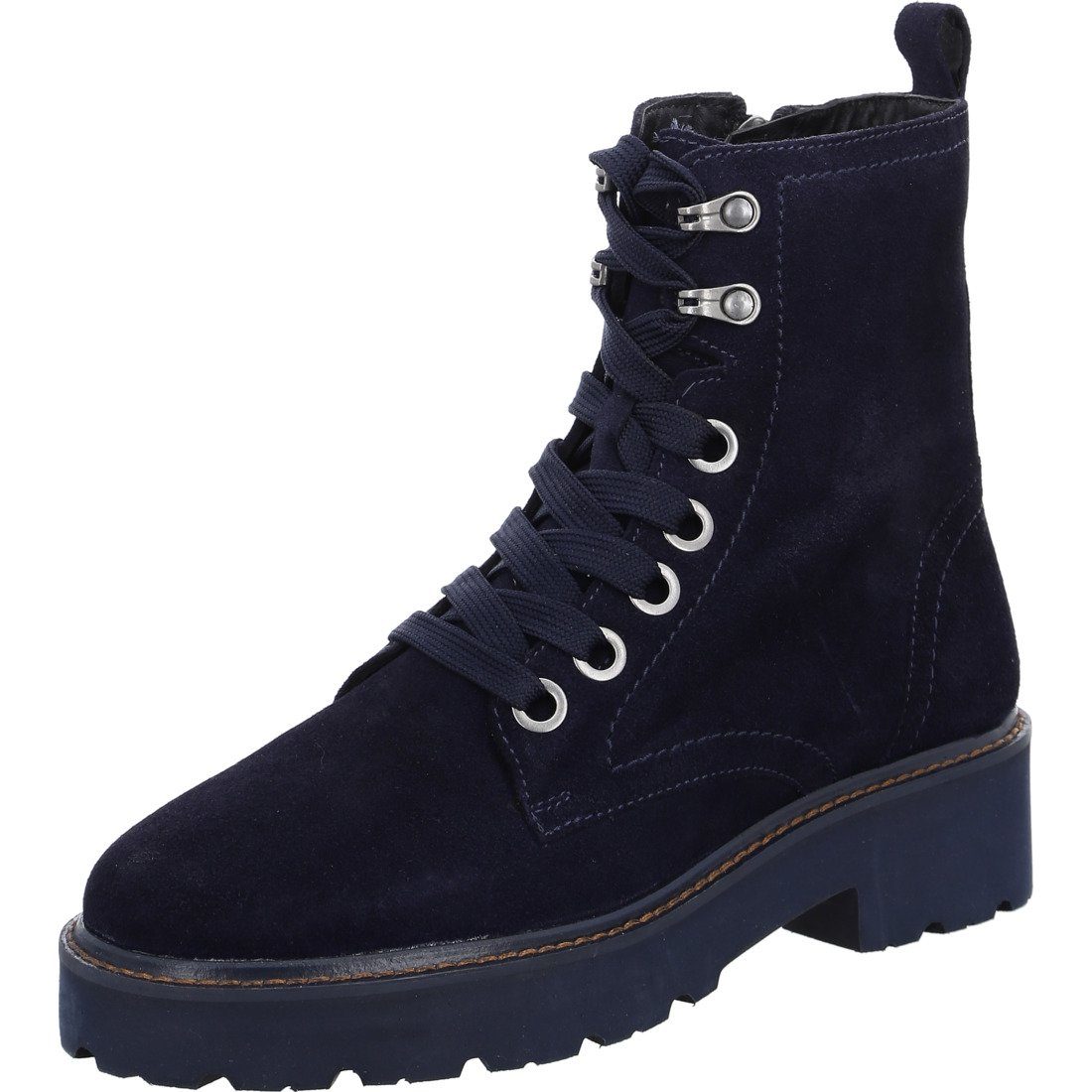 Ara Ara Schuhe, Stiefelette Bologna 046856 blau Stiefelette Lackleder 