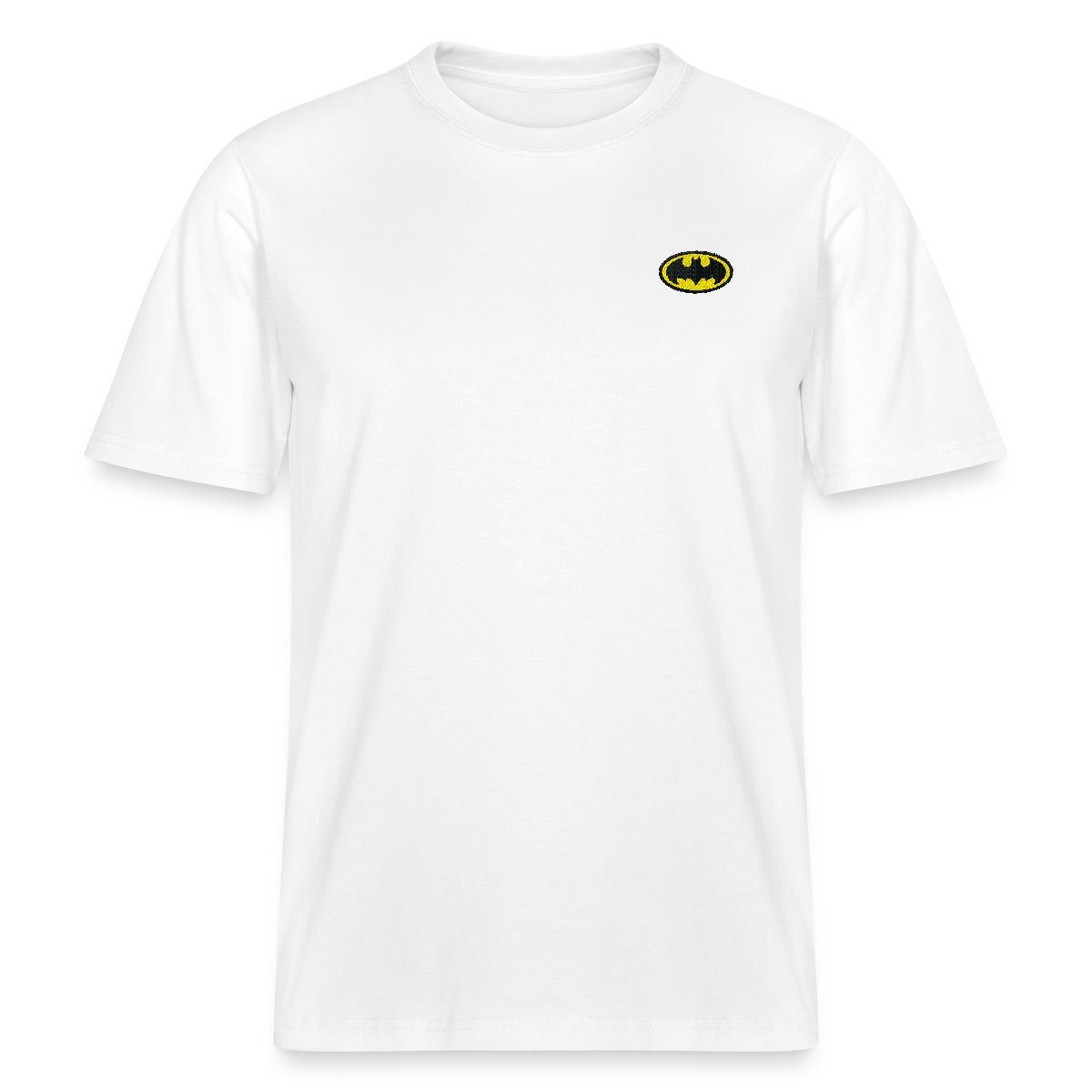 Spreadshirt T-Shirt DC Comics Batman Original Logo Stick Relaxed Fit Unisex T-Shirt (1-tlg)