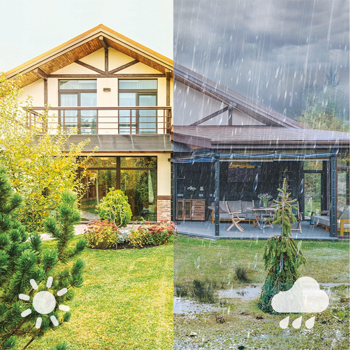 Philips Hue LED Außen-Wandleuchte Outdoor Solar Jivix Spotleuch Wand Tageslichtsensor, Tageslichtsensor, LED fest integriert