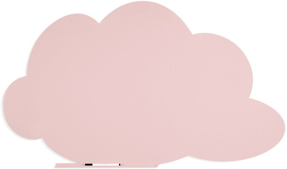 rocada Magnettafel Symbol-Tafel Skinshape Wolke lackiert 100x150cm RAL 490-1 rosa