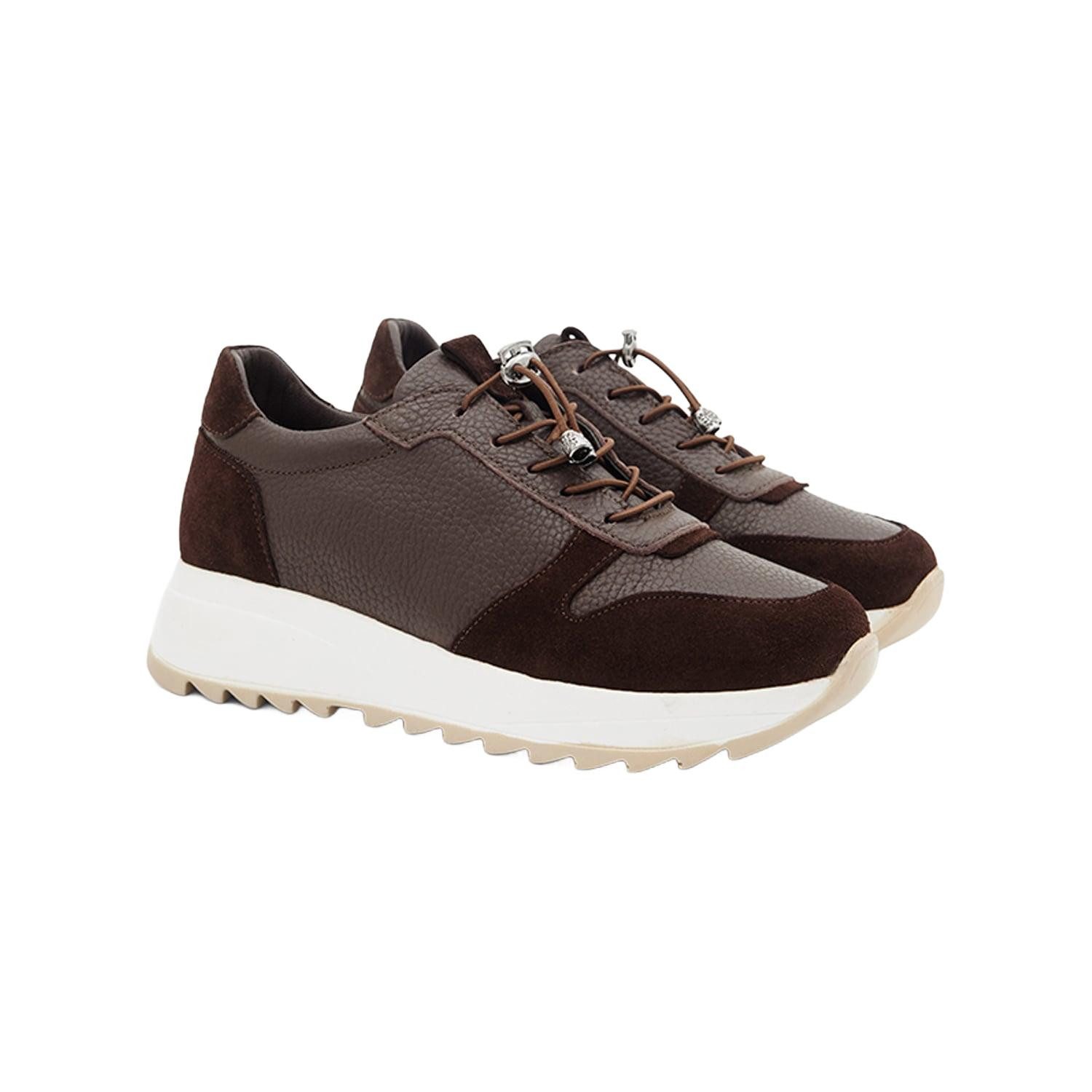 Desa Damen-Sneaker aus echtem Leder – bequeme Freizeitschuhe für jeden Tag Sneaker