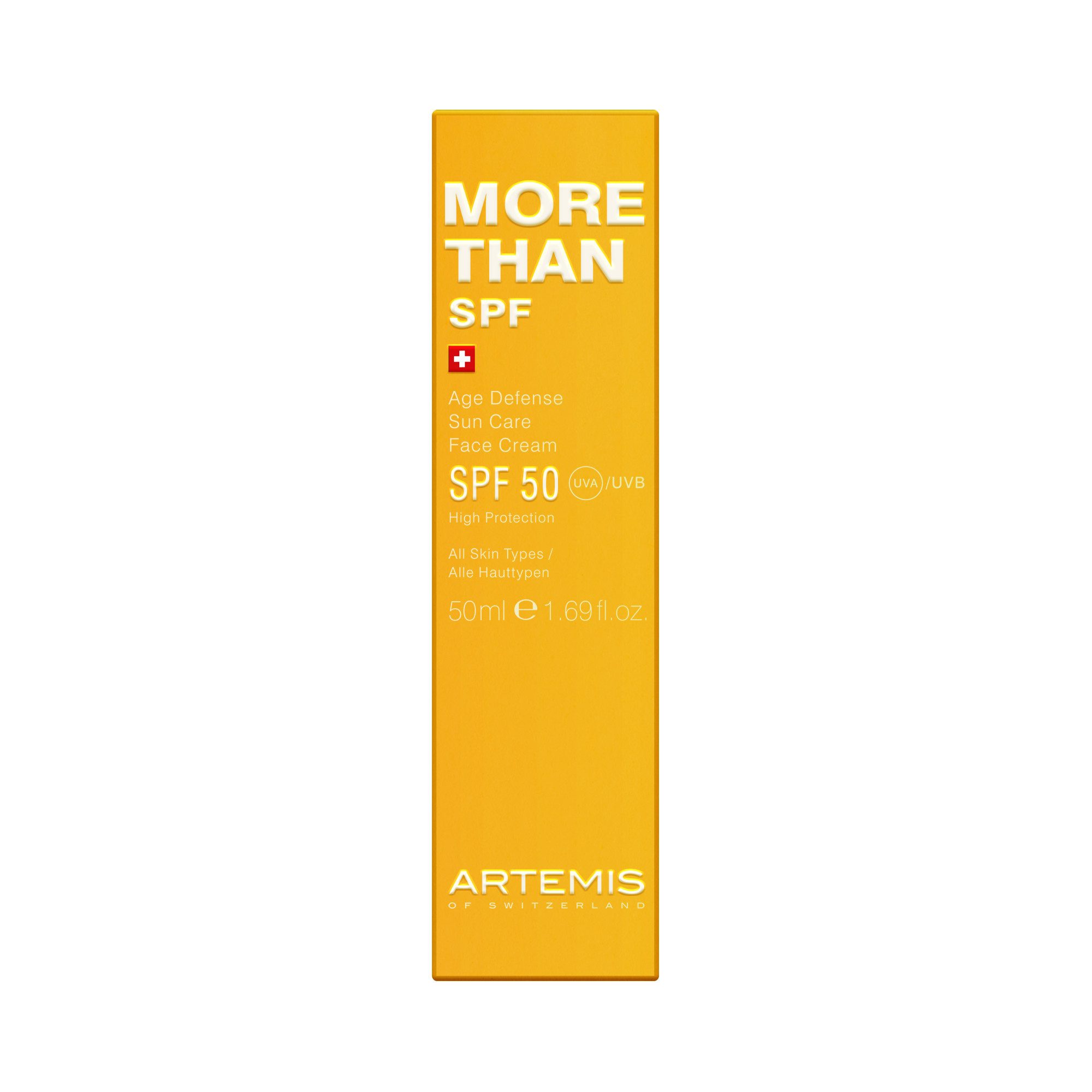 ARTEMIS Sonnenschutzcreme More Than SPF 50 Sun Care Face Cream, 1-tlg.