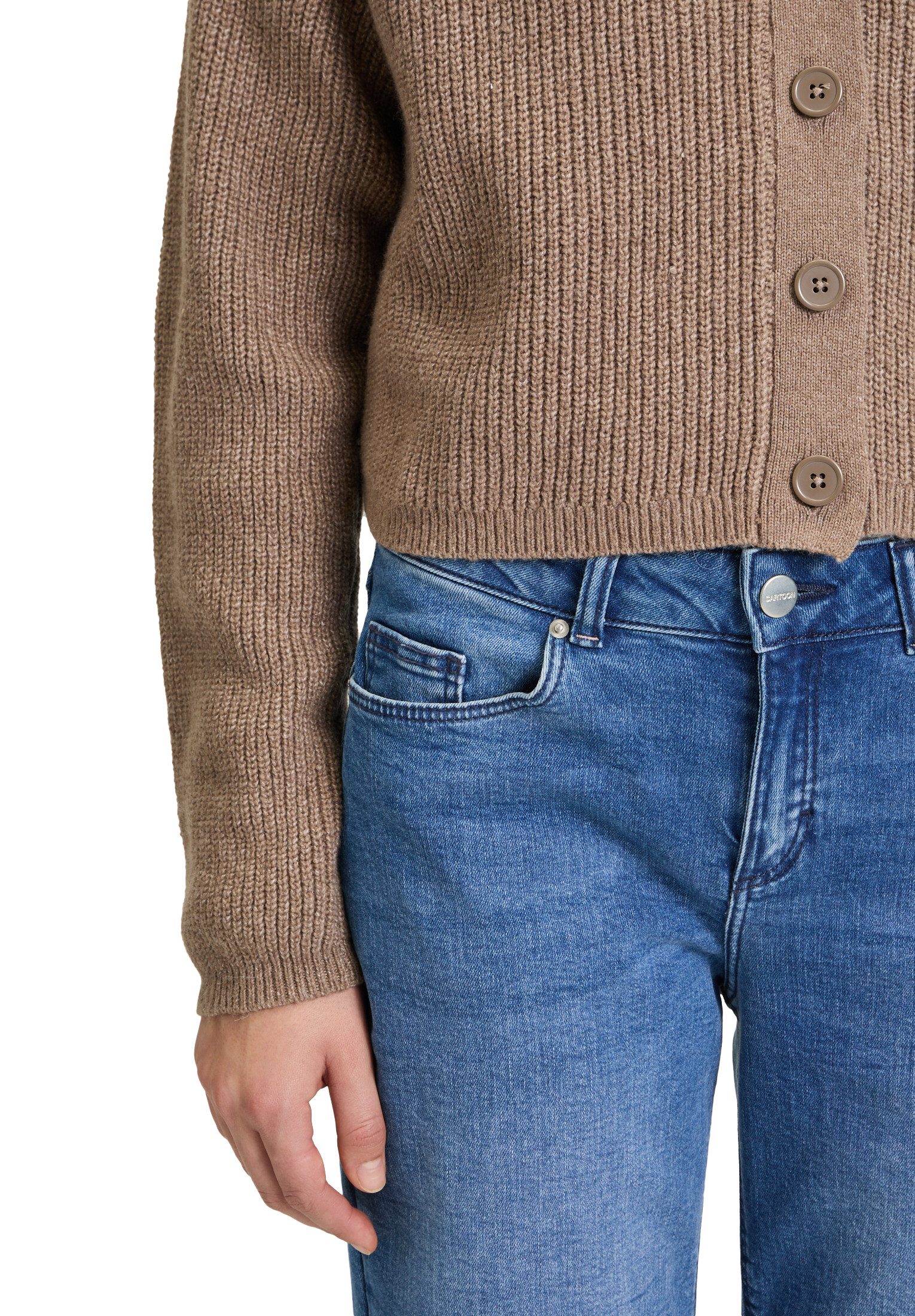 Cartoon Strickjacke