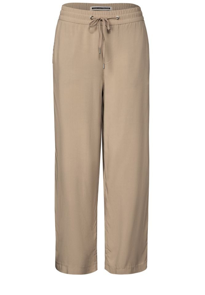 STREET ONE Stoffhose – Wide Leg günstig online kaufen