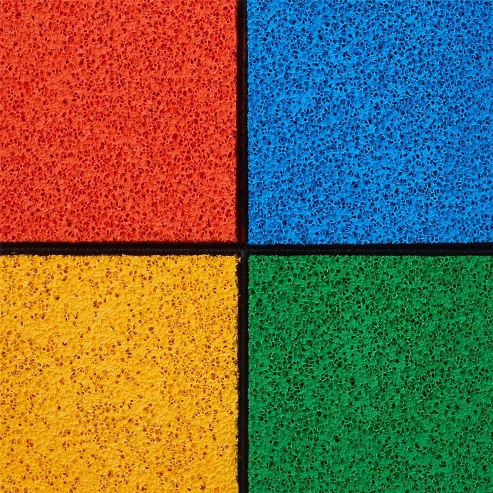 goki Stempel 7 Motive mit Stempelkissen in 4 Farben, Kleeblatt Smile Daumen